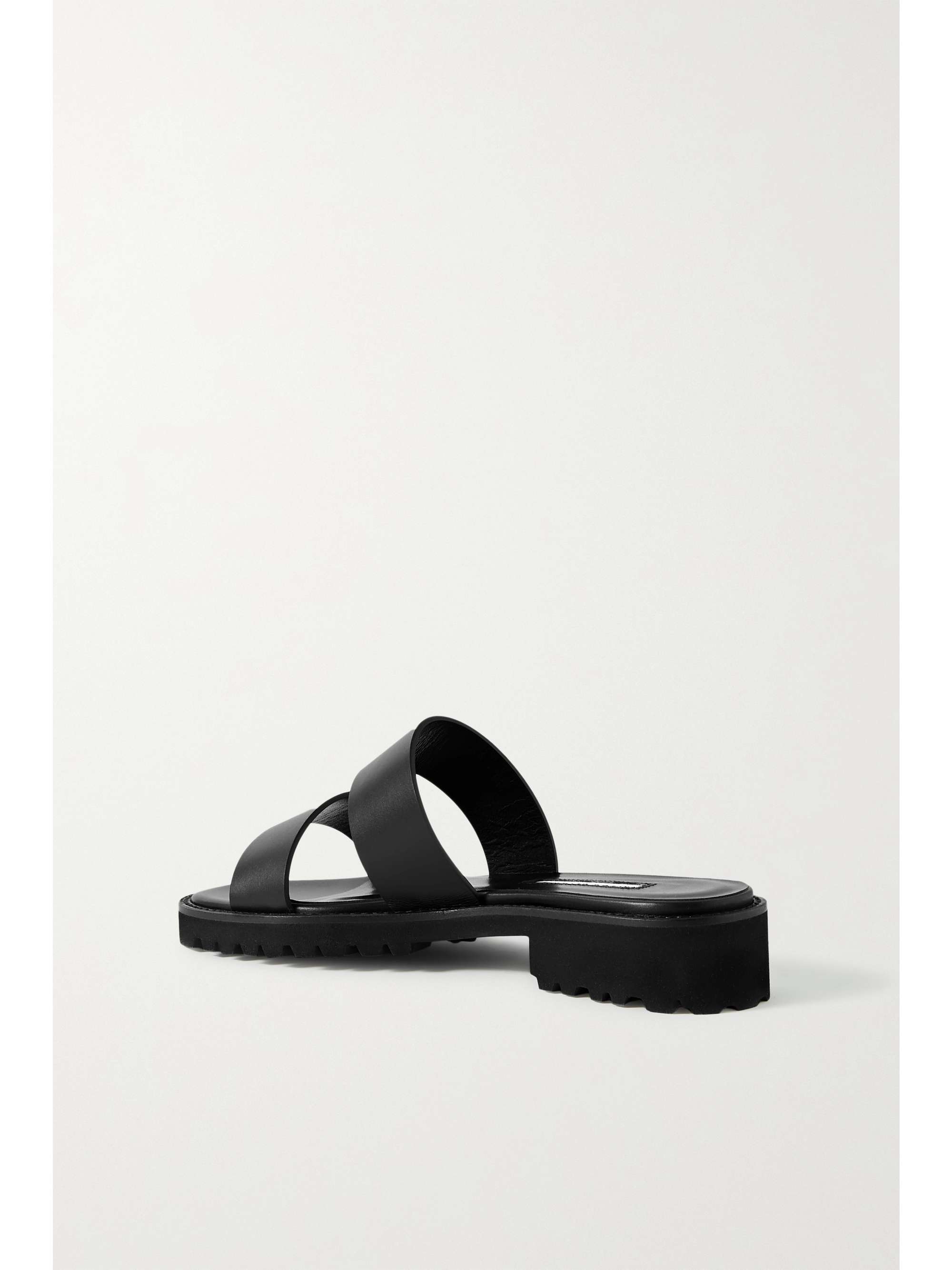 MANOLO BLAHNIK Gadmu leather sandals