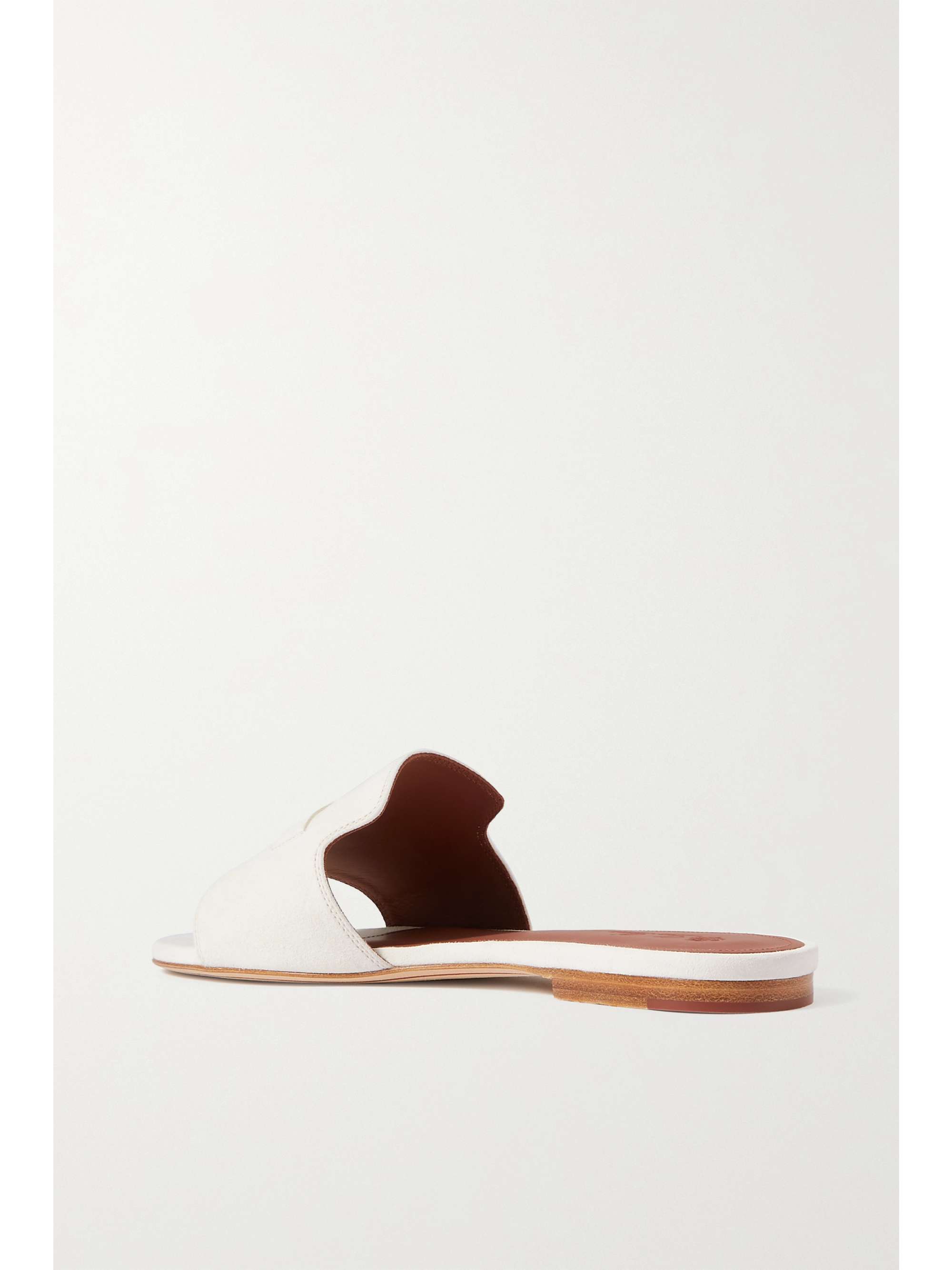 LORO PIANA Summer Charms suede slides