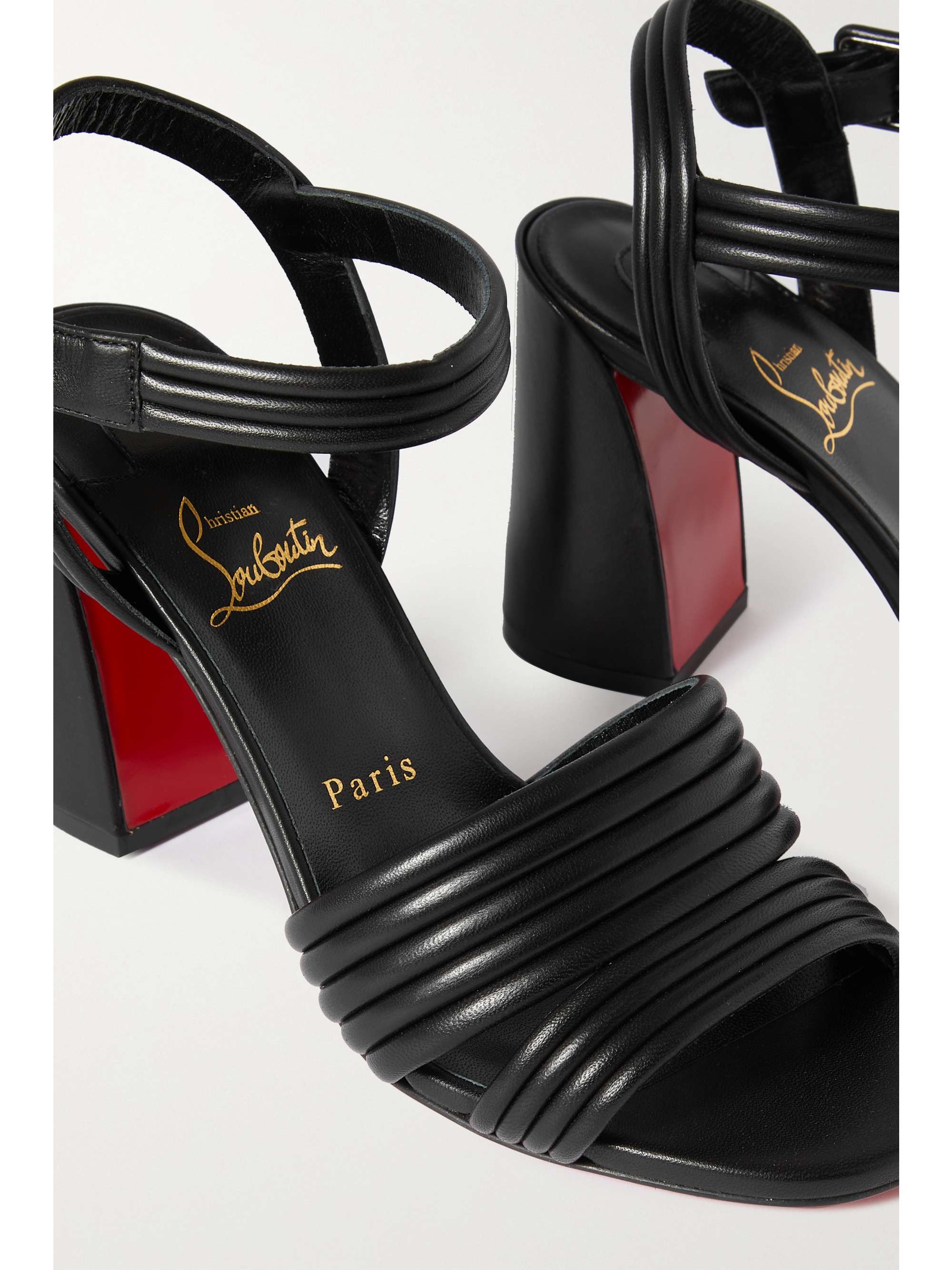 CHRISTIAN LOUBOUTIN Manola 85 leather sandals