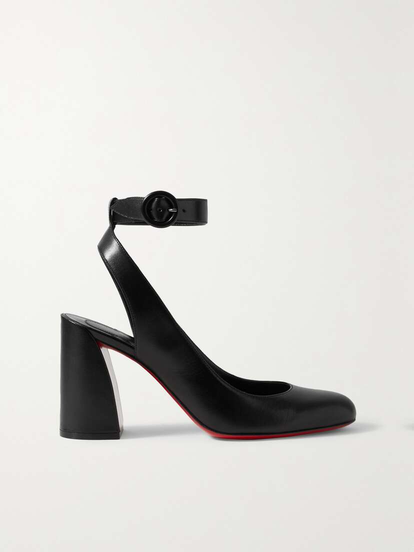 Christian Louboutin Miss Sab 85 Leather Pumps