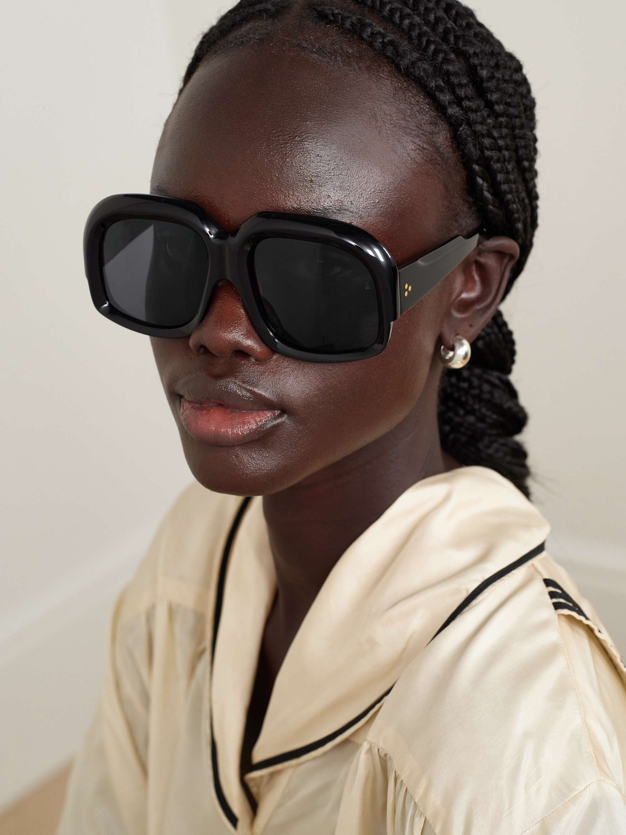 JACQUES MARIE MAGE Vandella square-frame acetate sunglasses