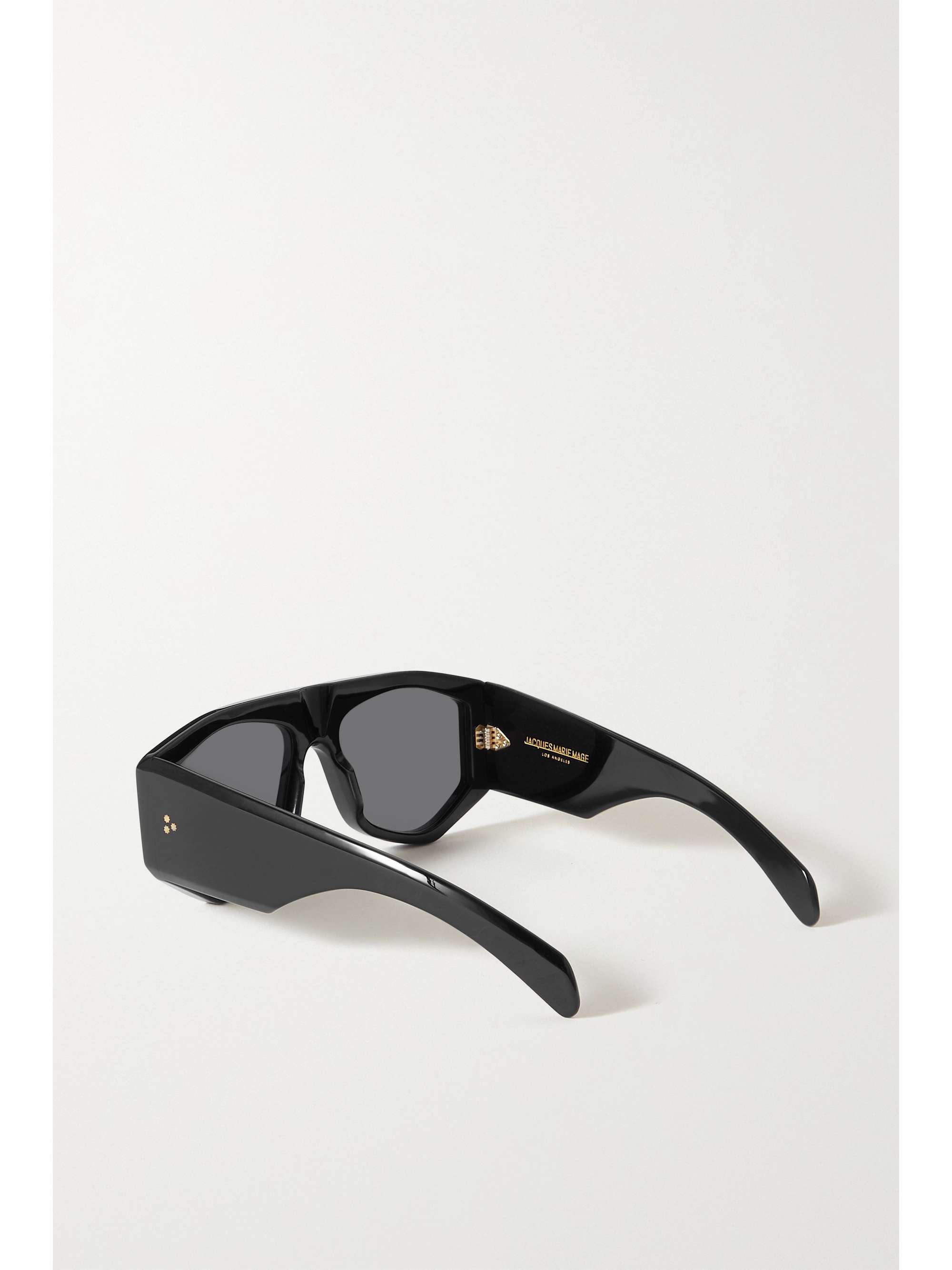 JACQUES MARIE MAGE Bolan aviator-style acetate sunglasses