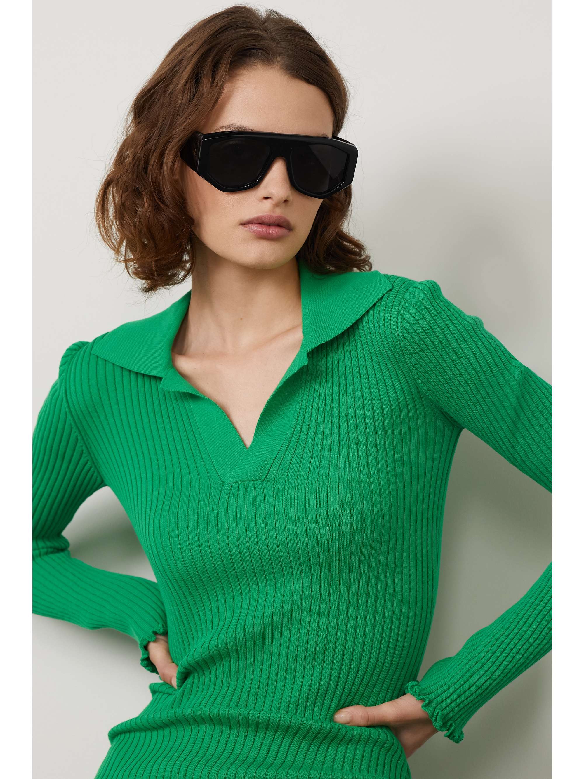 JACQUES MARIE MAGE Bolan aviator-style acetate sunglasses