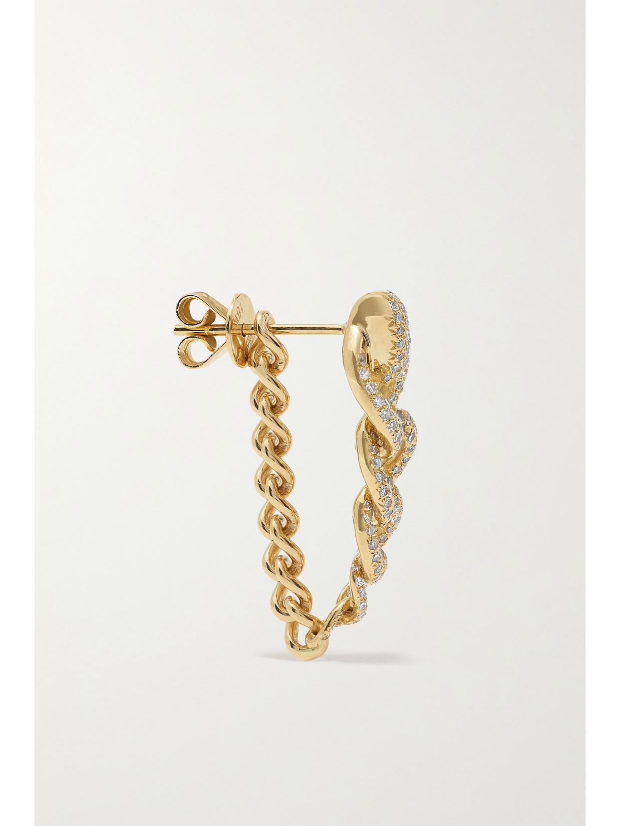 Shay Convertible 18-karat Gold Diamond Earrings In Gold