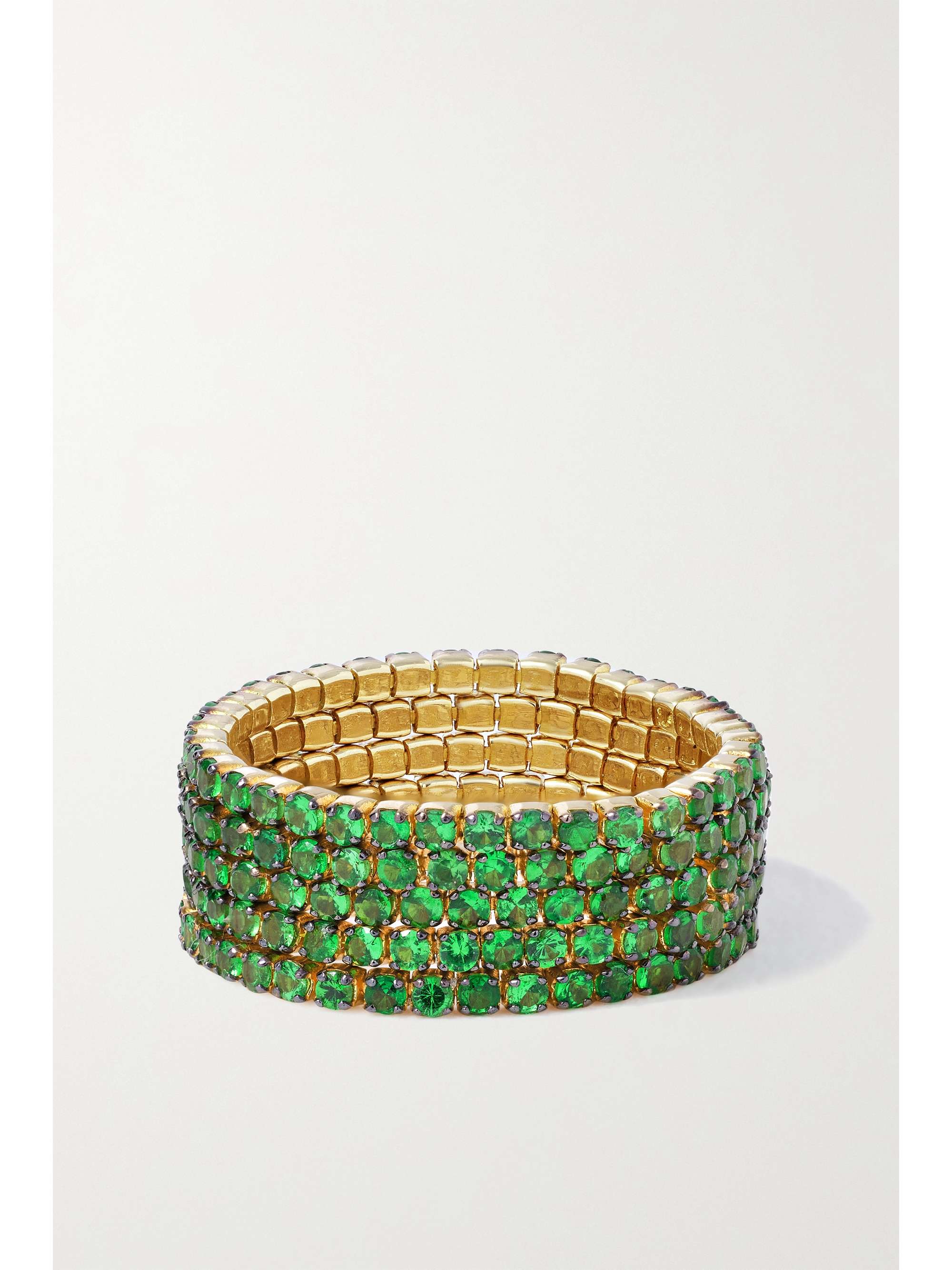 SHAY Bague en or 18 carats (750/1000) et grenats