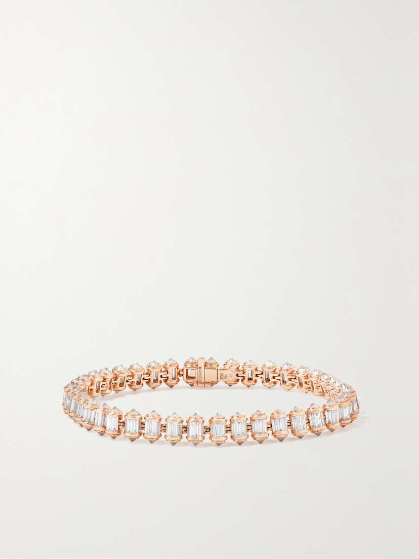 SHAY 18-karat Rose Gold Diamond Bracelet