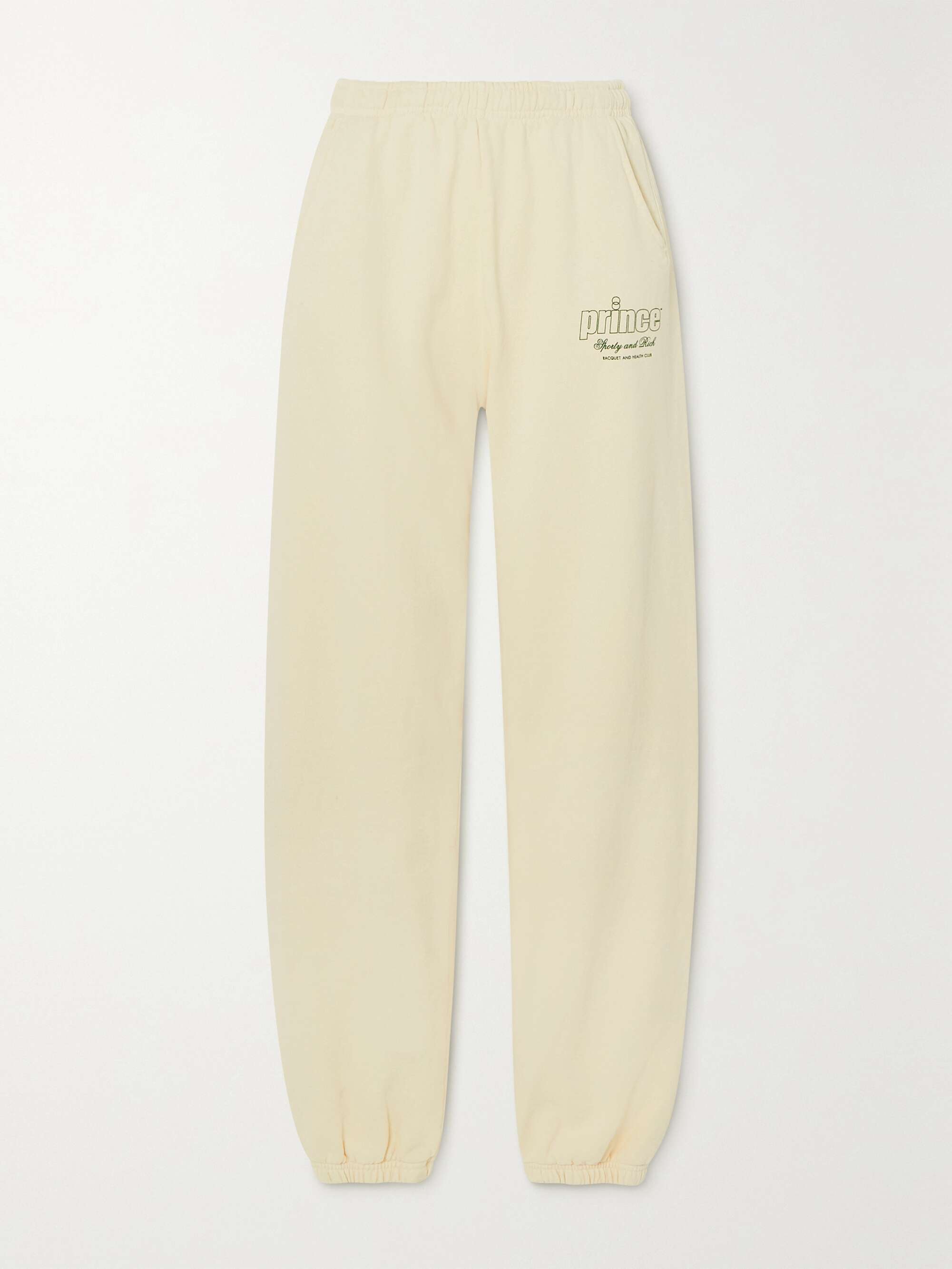 Cream track best sale pants