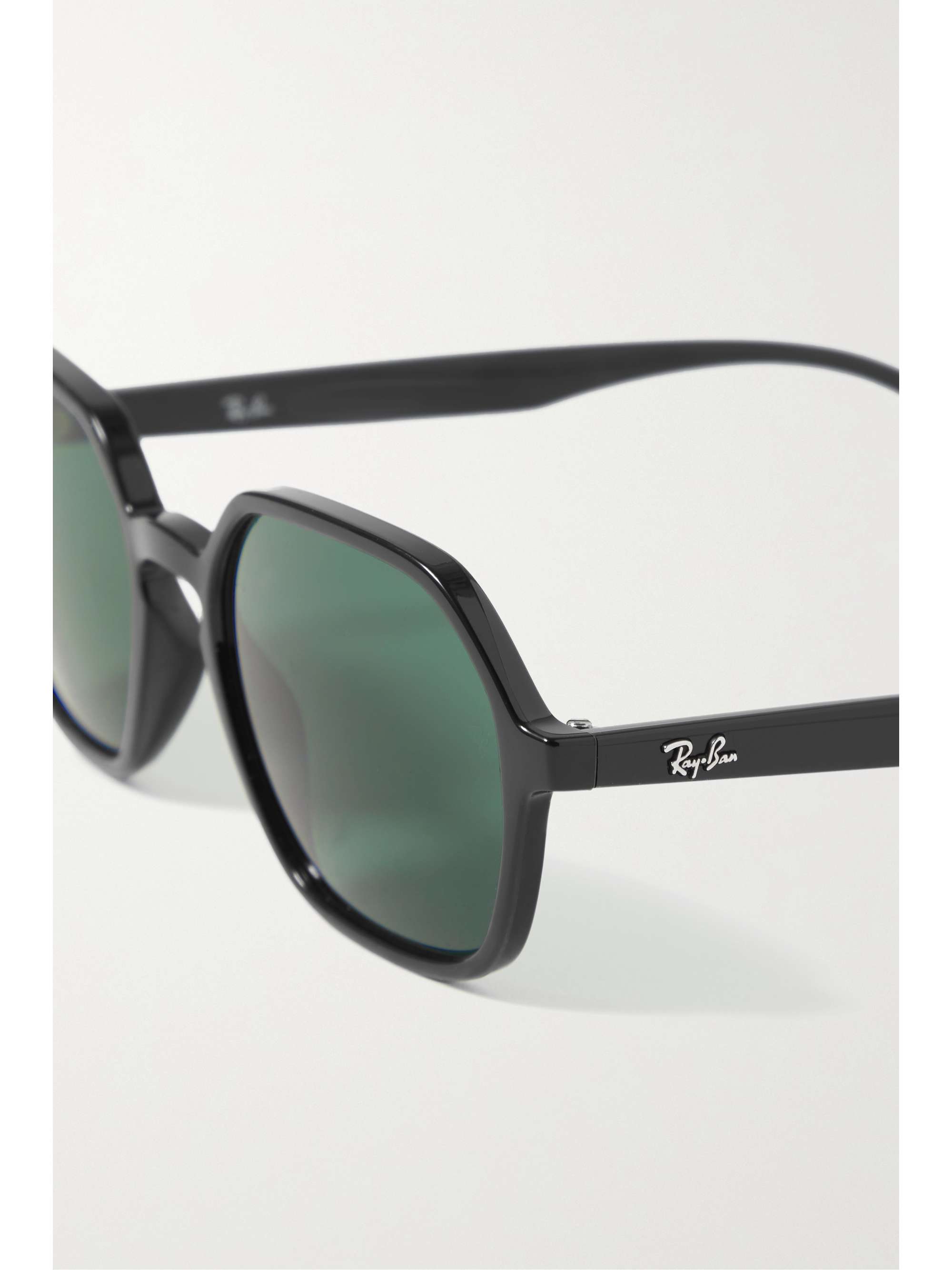 RAYBAN Hexagonframe acetate sunglasses NETAPORTER