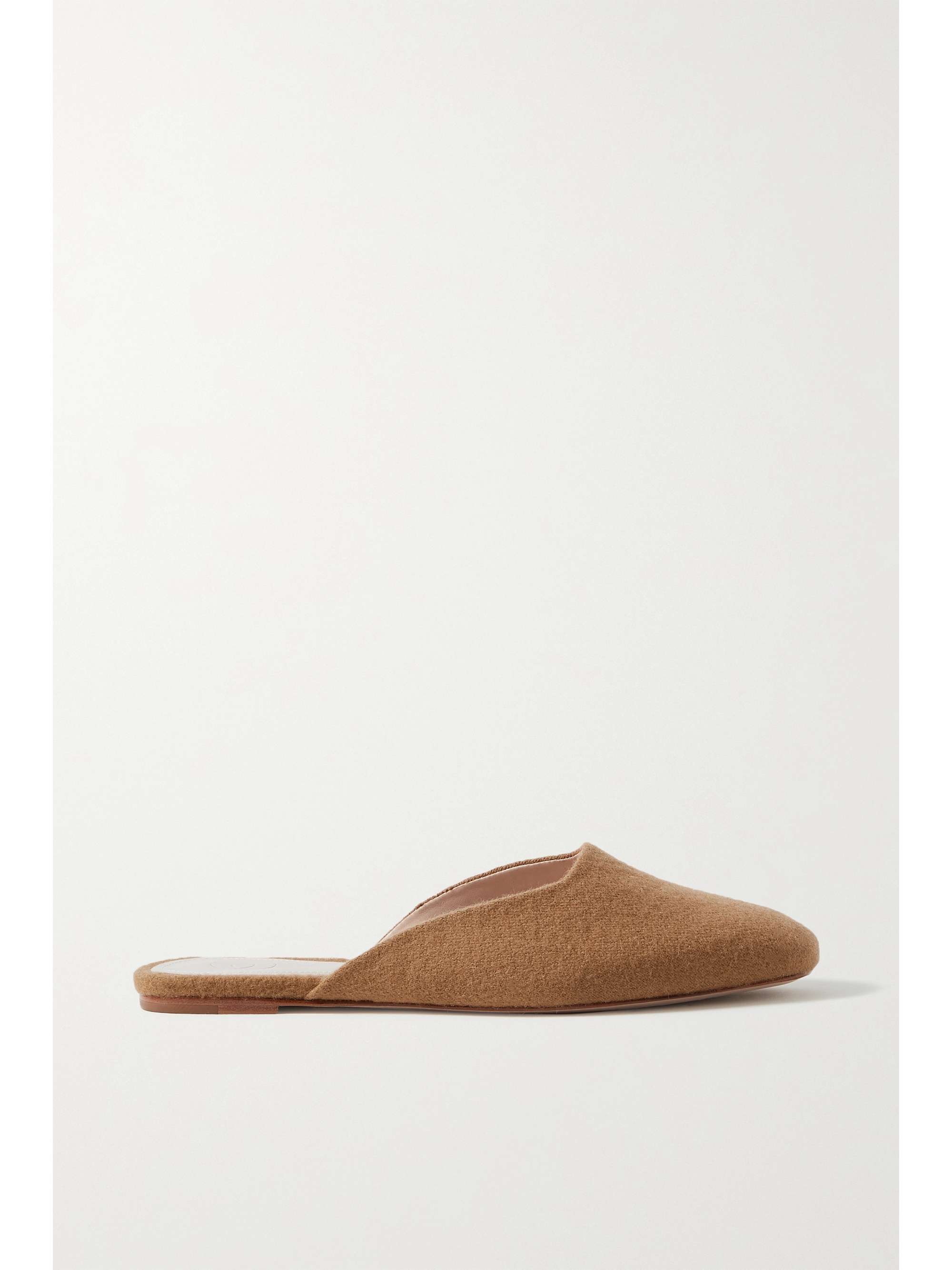 PORTE & PAIRE Velvet slippers