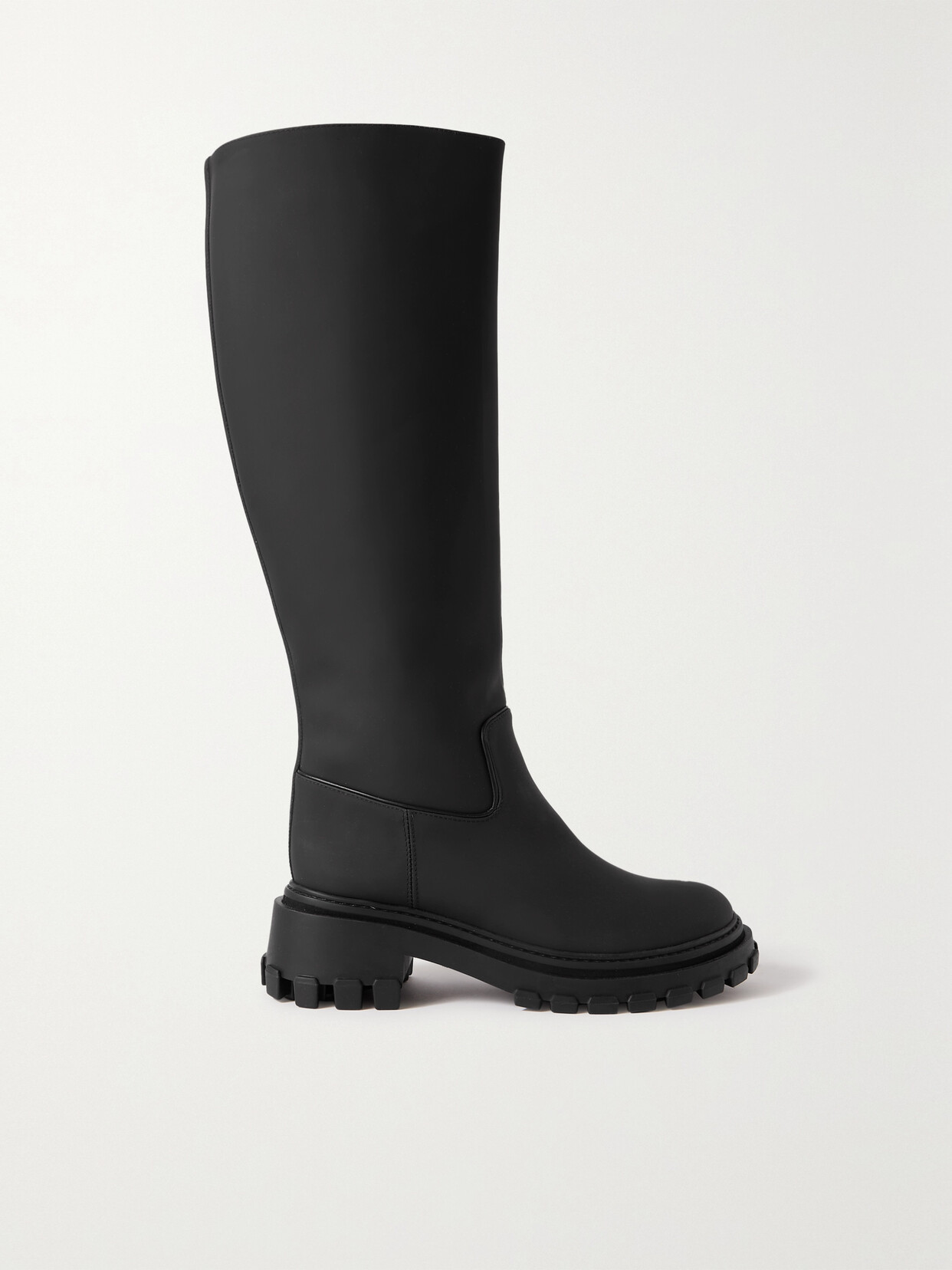 Porte & Paire - Rubber Rain Boots - Black - IT38.5