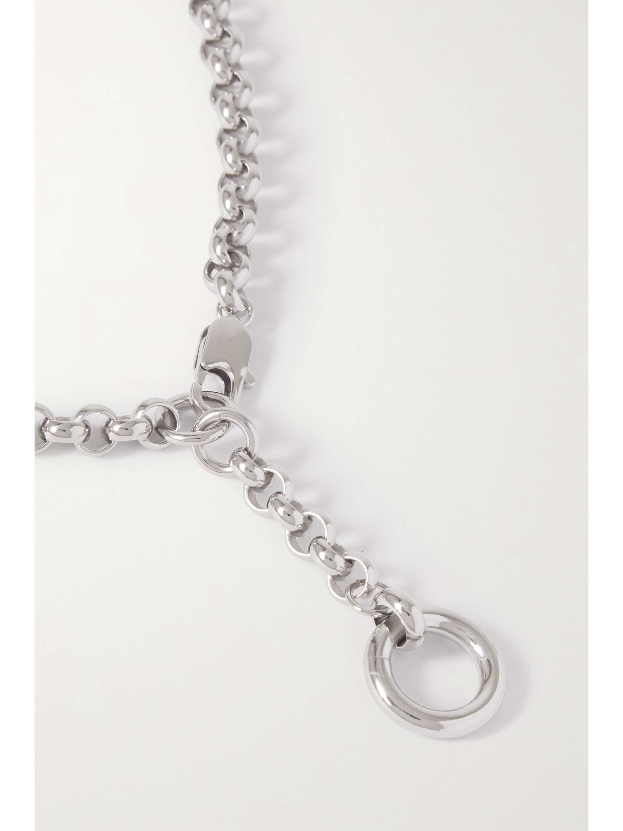 LAURA LOMBARDI Rina platinum-plated necklace | NET-A-PORTER