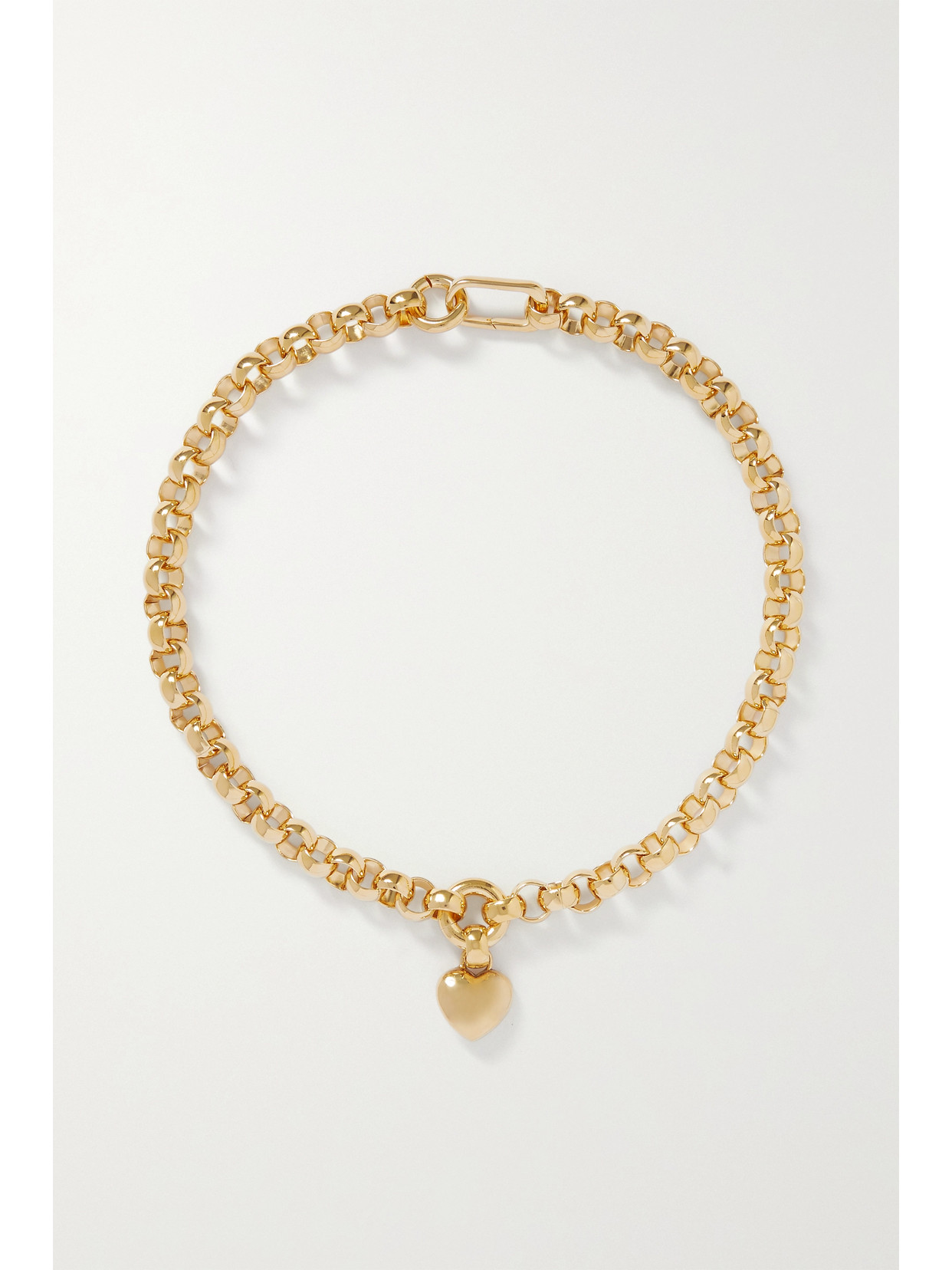 LAURA LOMBARDI AMORINA GOLD-PLATED AND GOLD-TONE NECKLACE