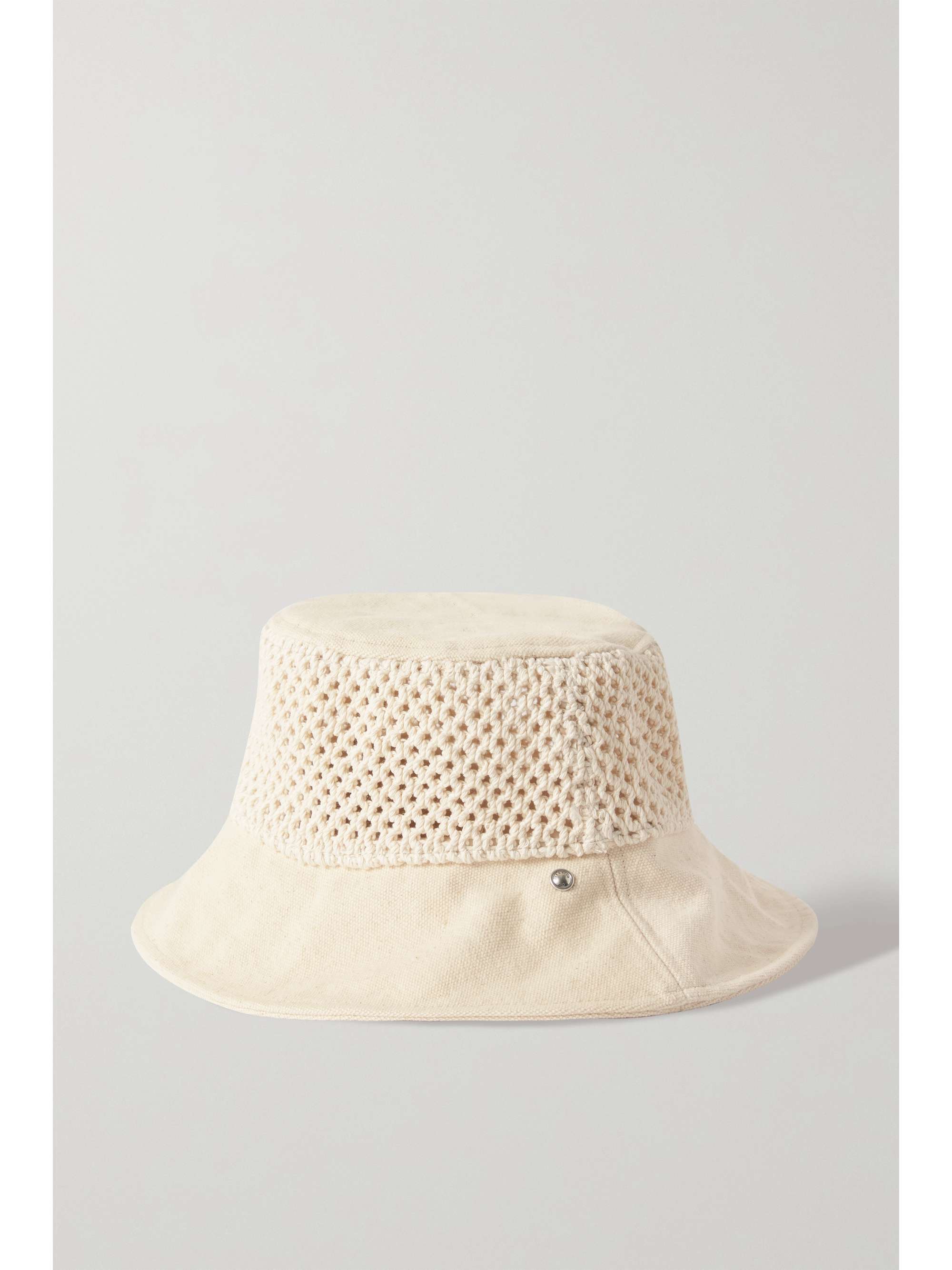 Cream Nando crocheted recycled cotton 