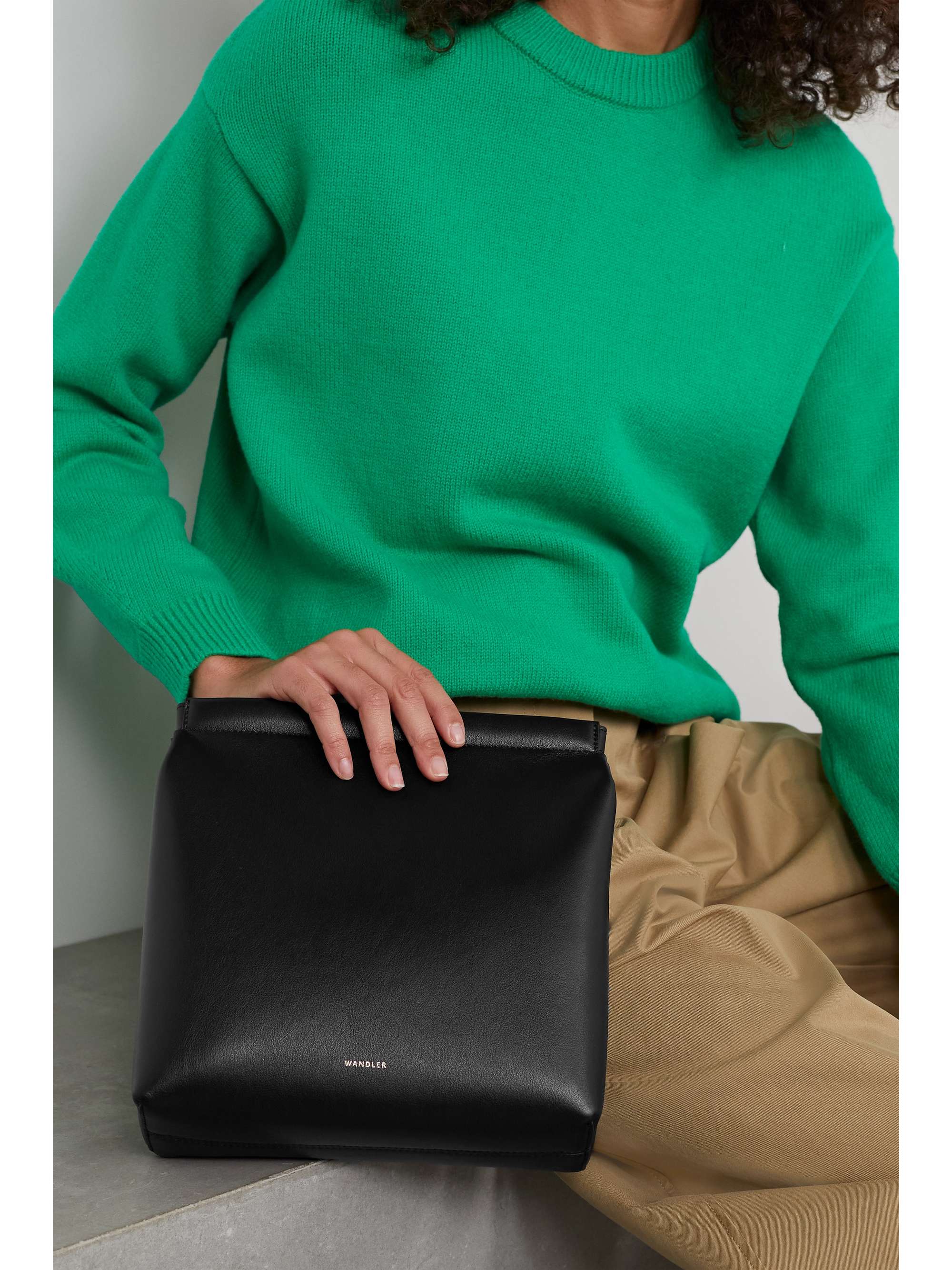 WANDLER Teresa leather shoulder bag