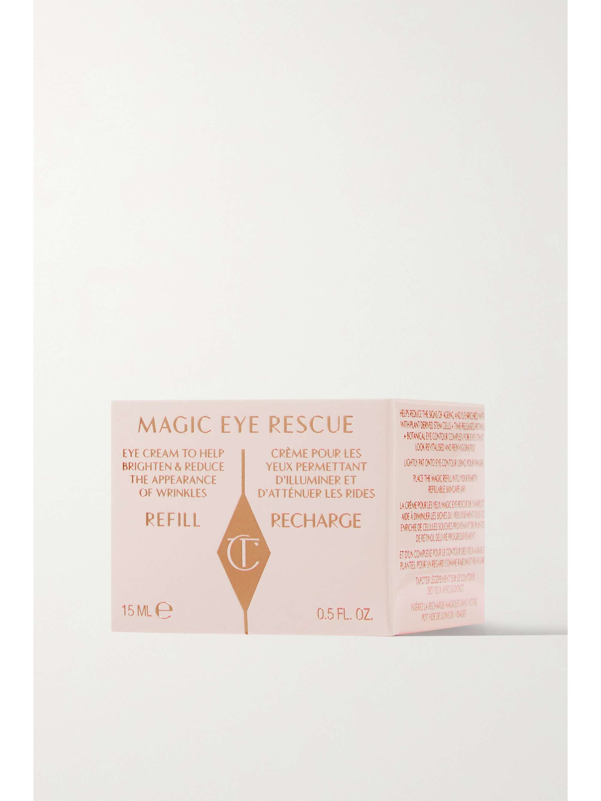 CHARLOTTE TILBURY Recharge pour crème pour les yeux Charlotte's Magic Eye Rescue, 15 ml