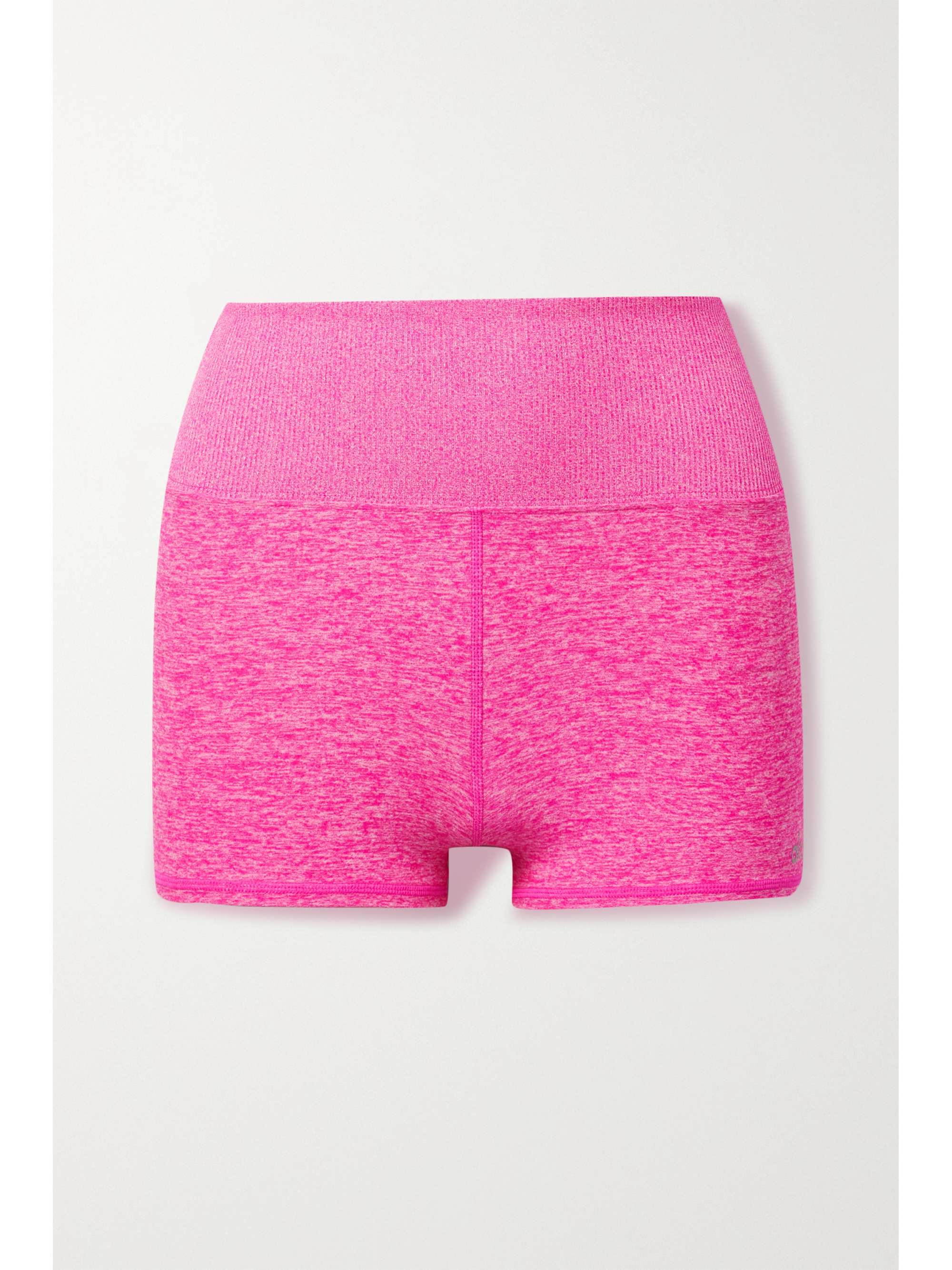 Bright pink Aura stretch-jersey shorts 