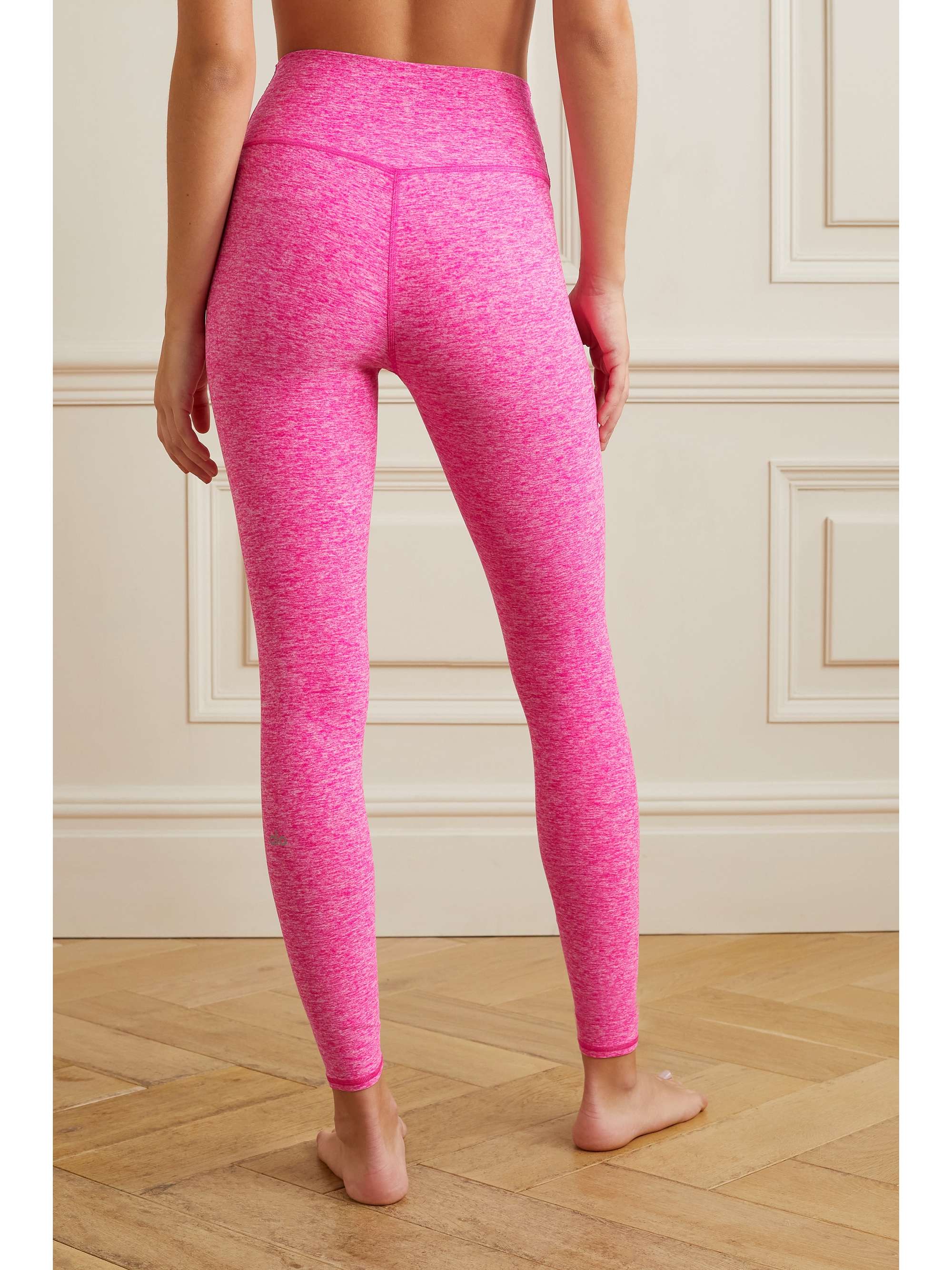 Bright pink Stretch-jersey leggings 