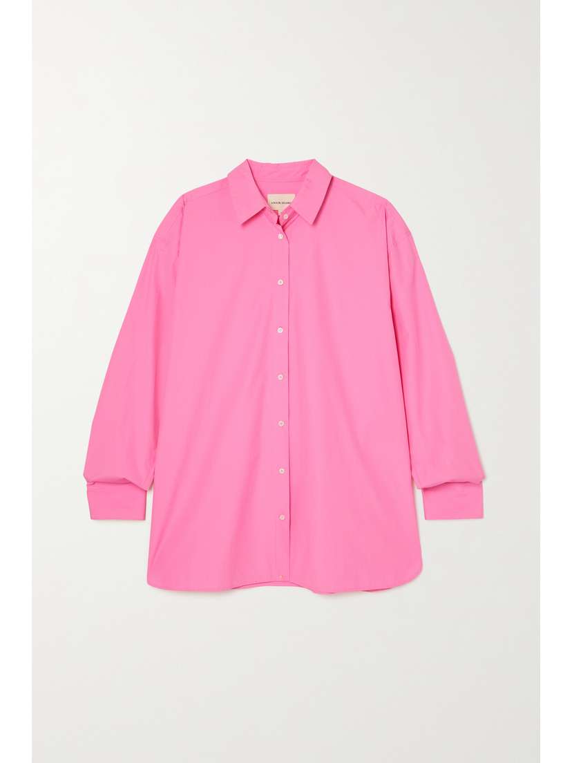 LOULOU STUDIO Espanto Oversized Cotton-poplin Shirt
