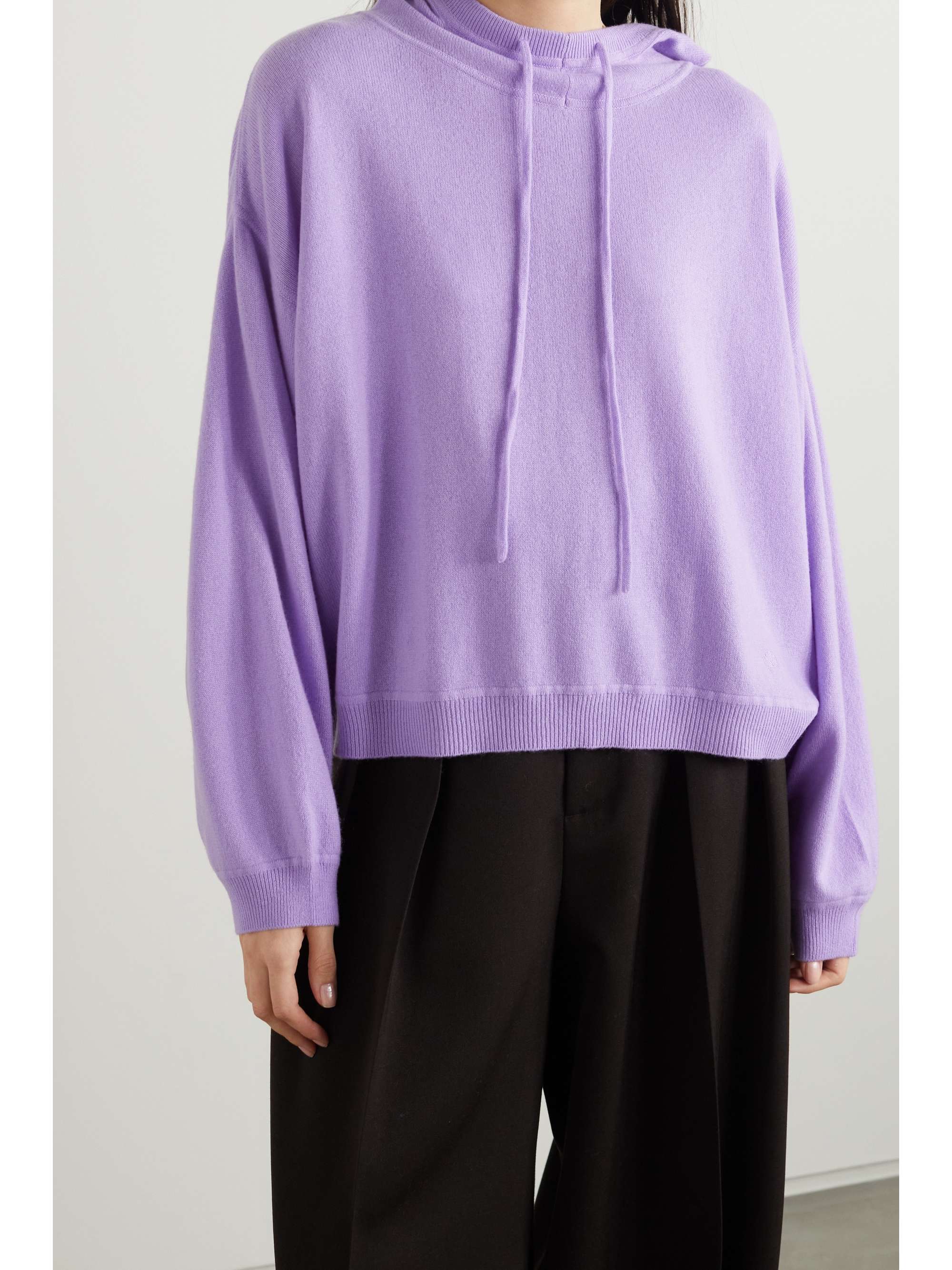 LOULOU DE SAISON Linosa cashmere hoodie