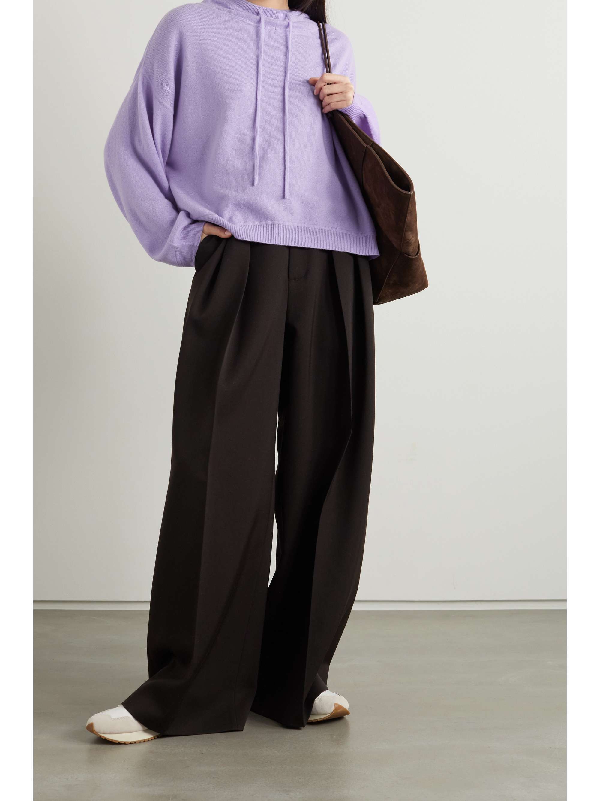 LOULOU DE SAISON Linosa cashmere hoodie