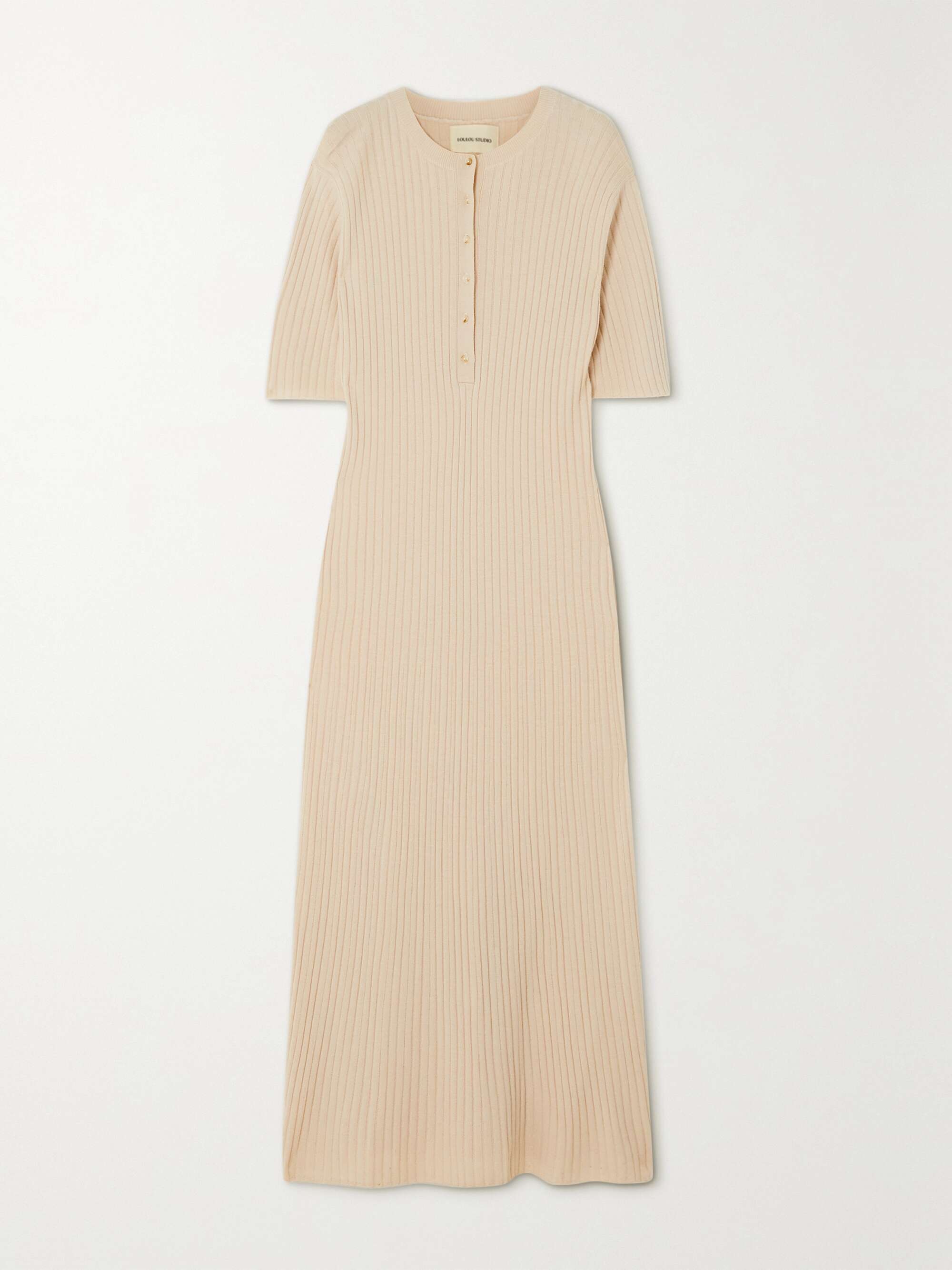 LOULOU STUDIO Erdan ribbed wool and cashmere-blend maxi dress | NET-A ...