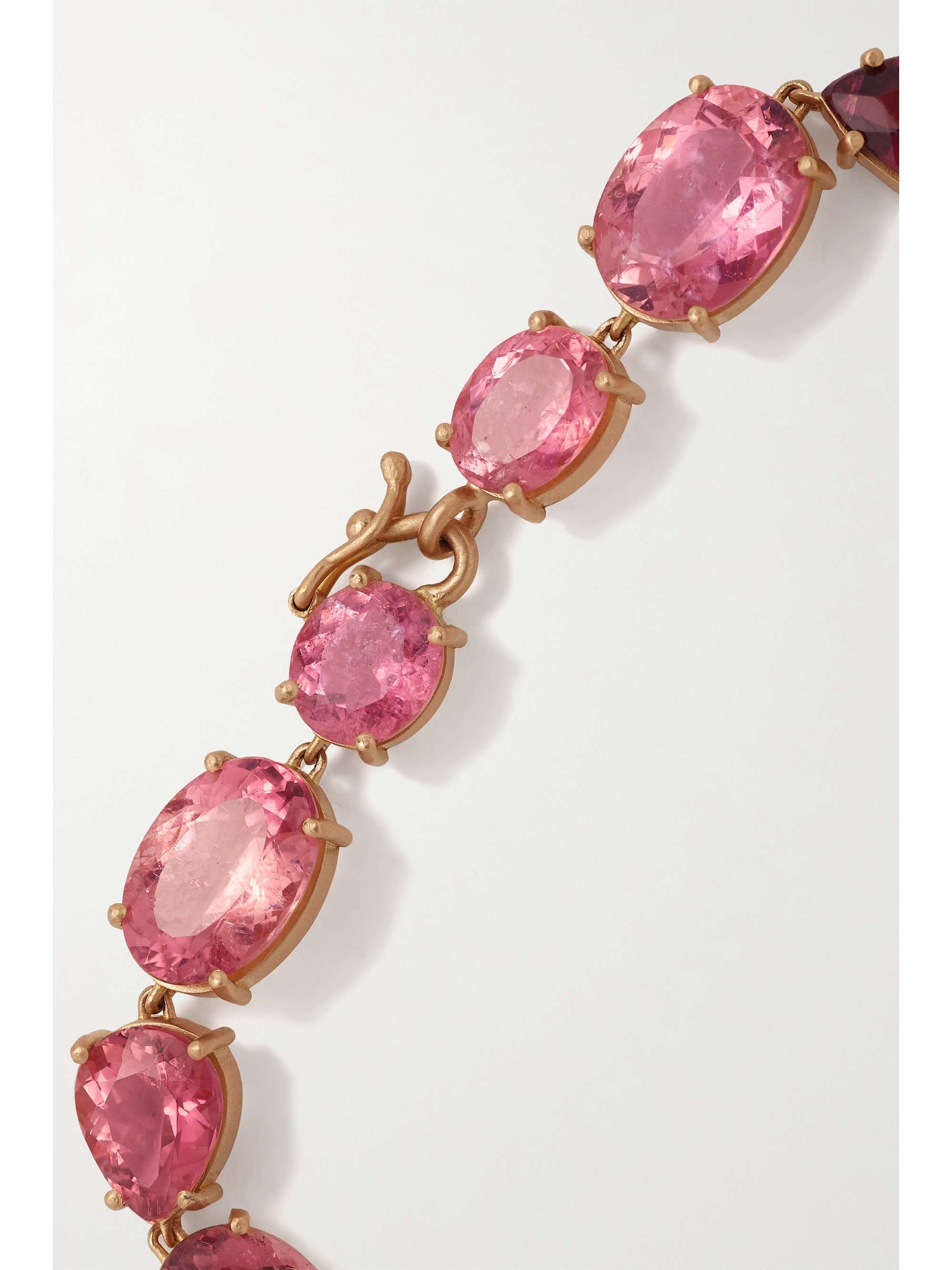 IRENE NEUWIRTH Gemmy Gem 18-karat rose gold tourmaline bracelet