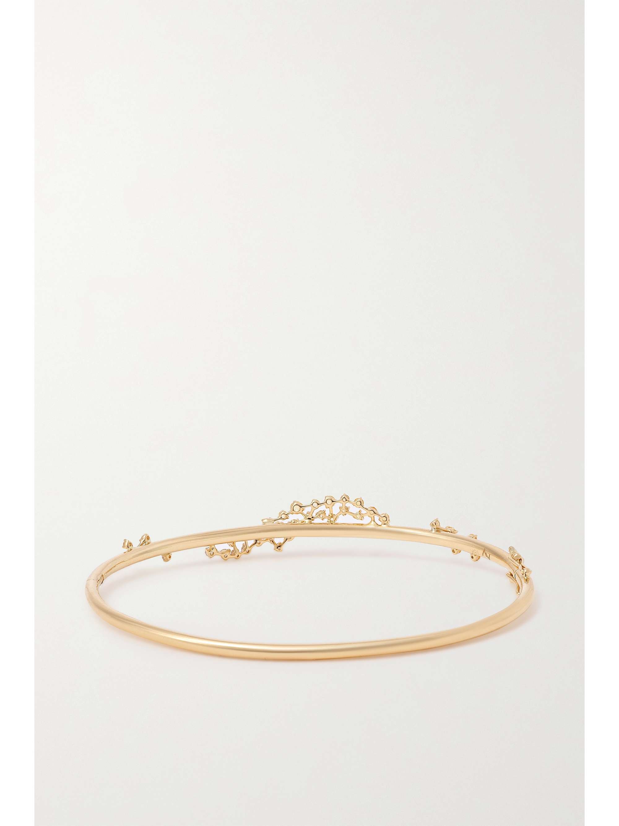 ANANYA 18-karat white gold, sapphire and diamond bracelet
