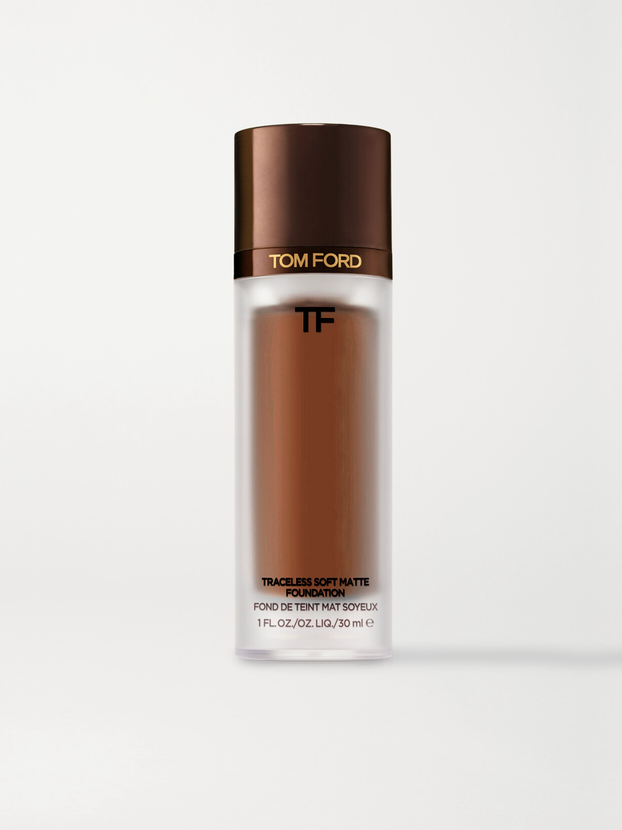 Tom Ford Traceless Soft Matte Foundation 10.7 Amber 1 oz/ 30 ml In Neutrals