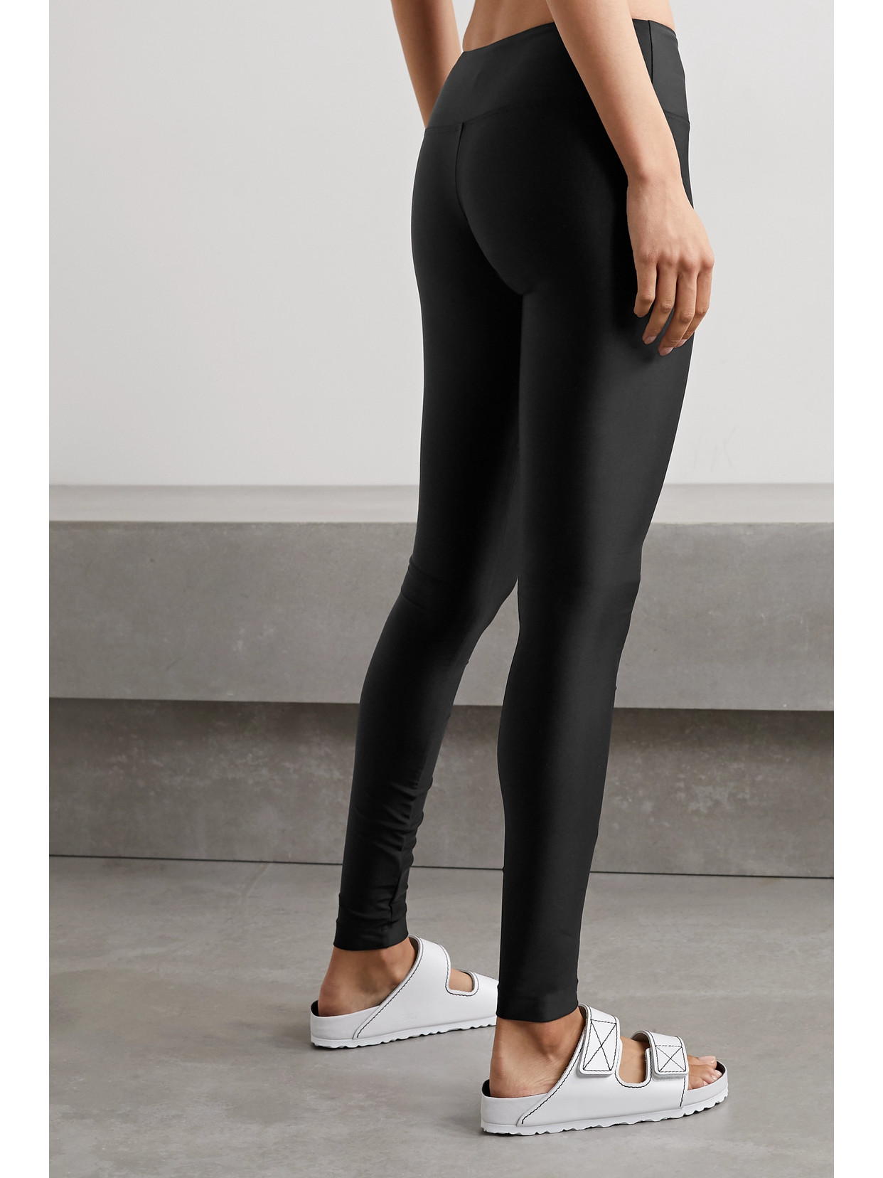 Shop Cover + Net Sustain Upf 50+ Stretch Recycled Swim Leggings In Black