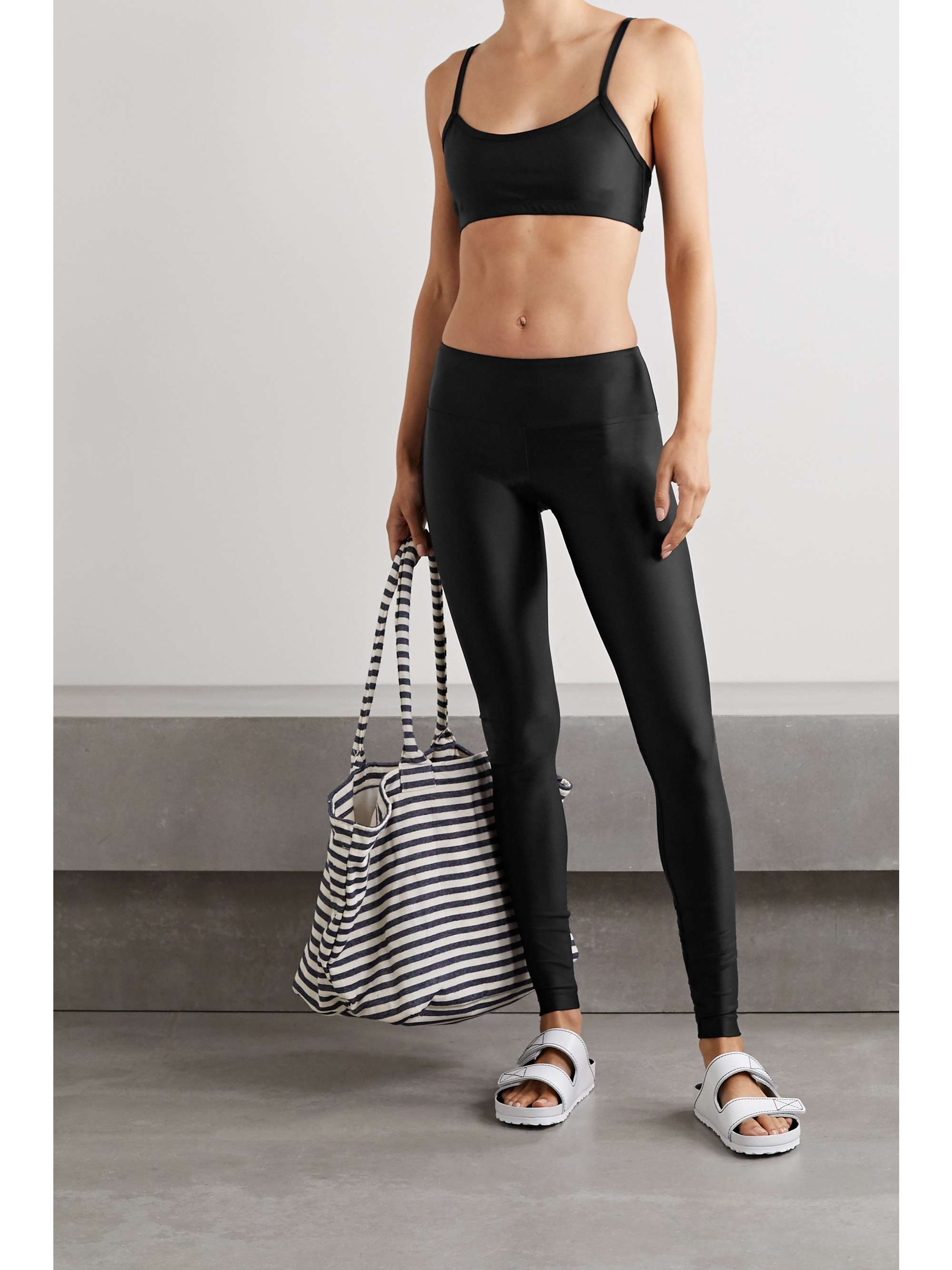 + NET SUSTAIN UPF 50+ stretch recycled swim leggings