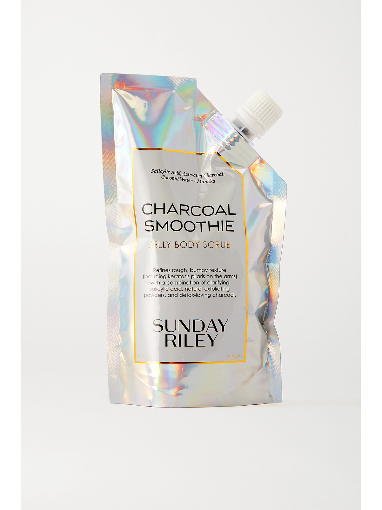 SUNDAY RILEY CHARCOAL SMOOTHIE JELLY BODY SCRUB, 200G - ONE SIZE