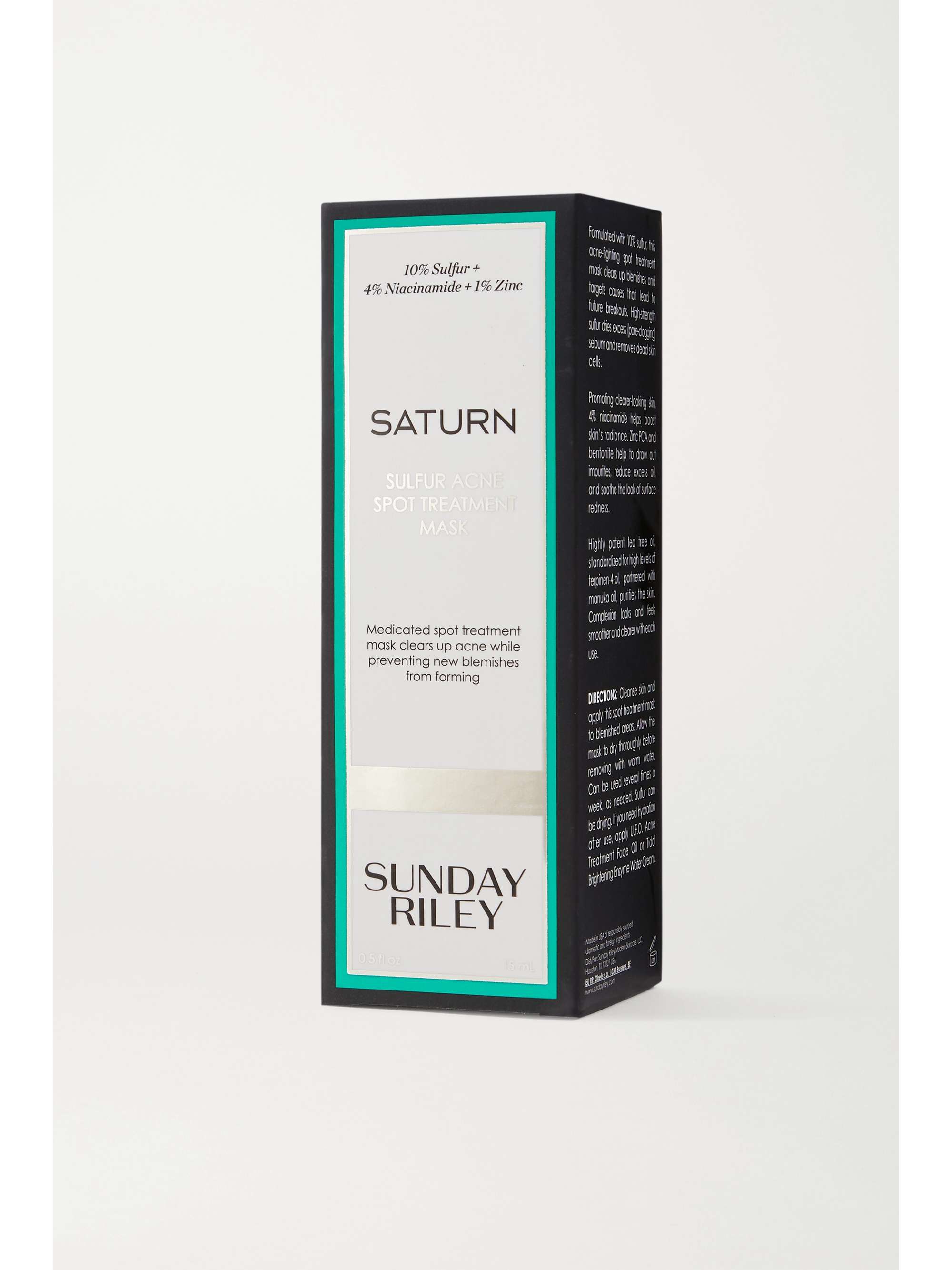 SUNDAY RILEY Saturn Sulfur Spot Treatment Mask, 15ml