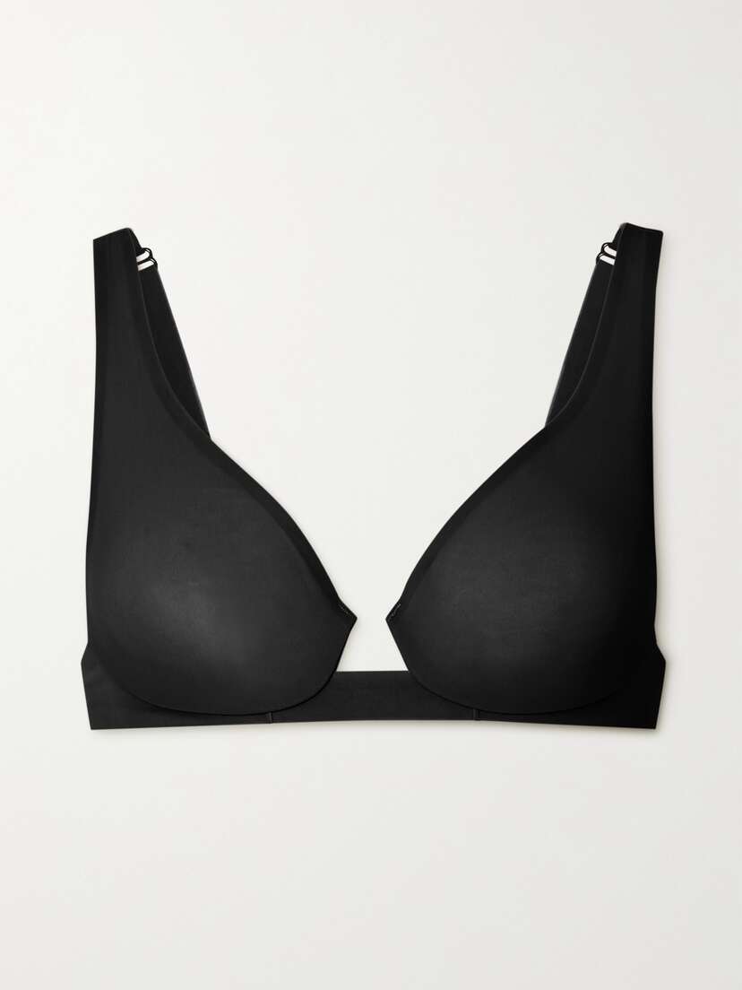 Skims Naked Plunge Bra - Onyx