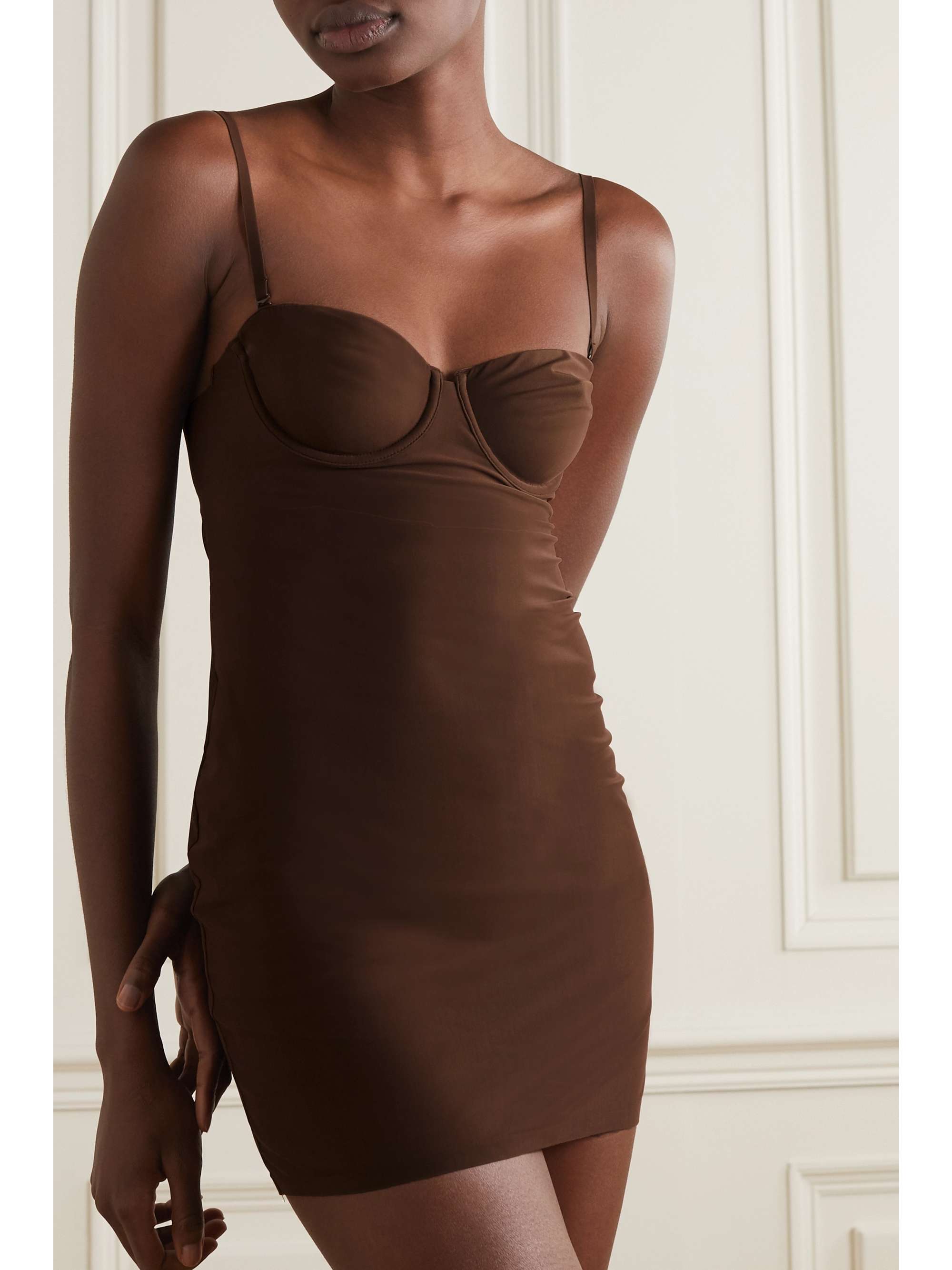 SKIMS Naked slip dress - Honey