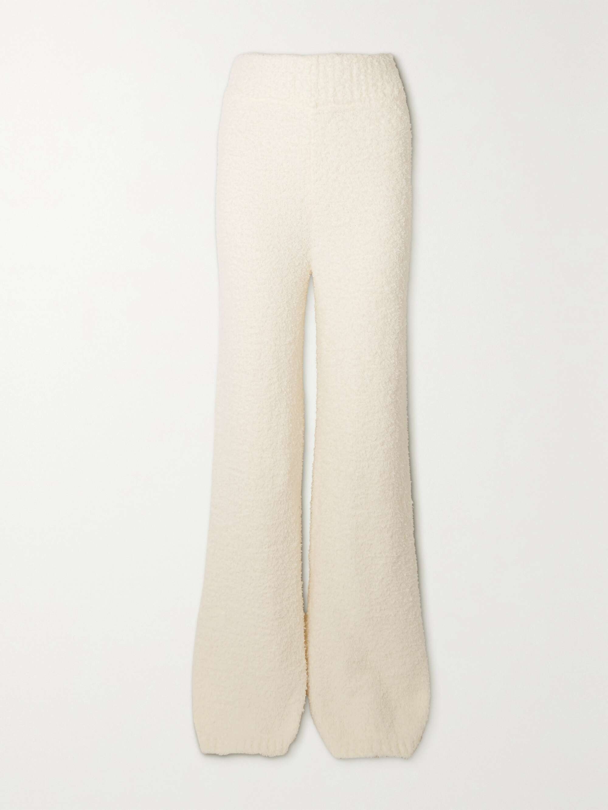 Cozy Knit Bouclé Pants Bone | lupon.gov.ph