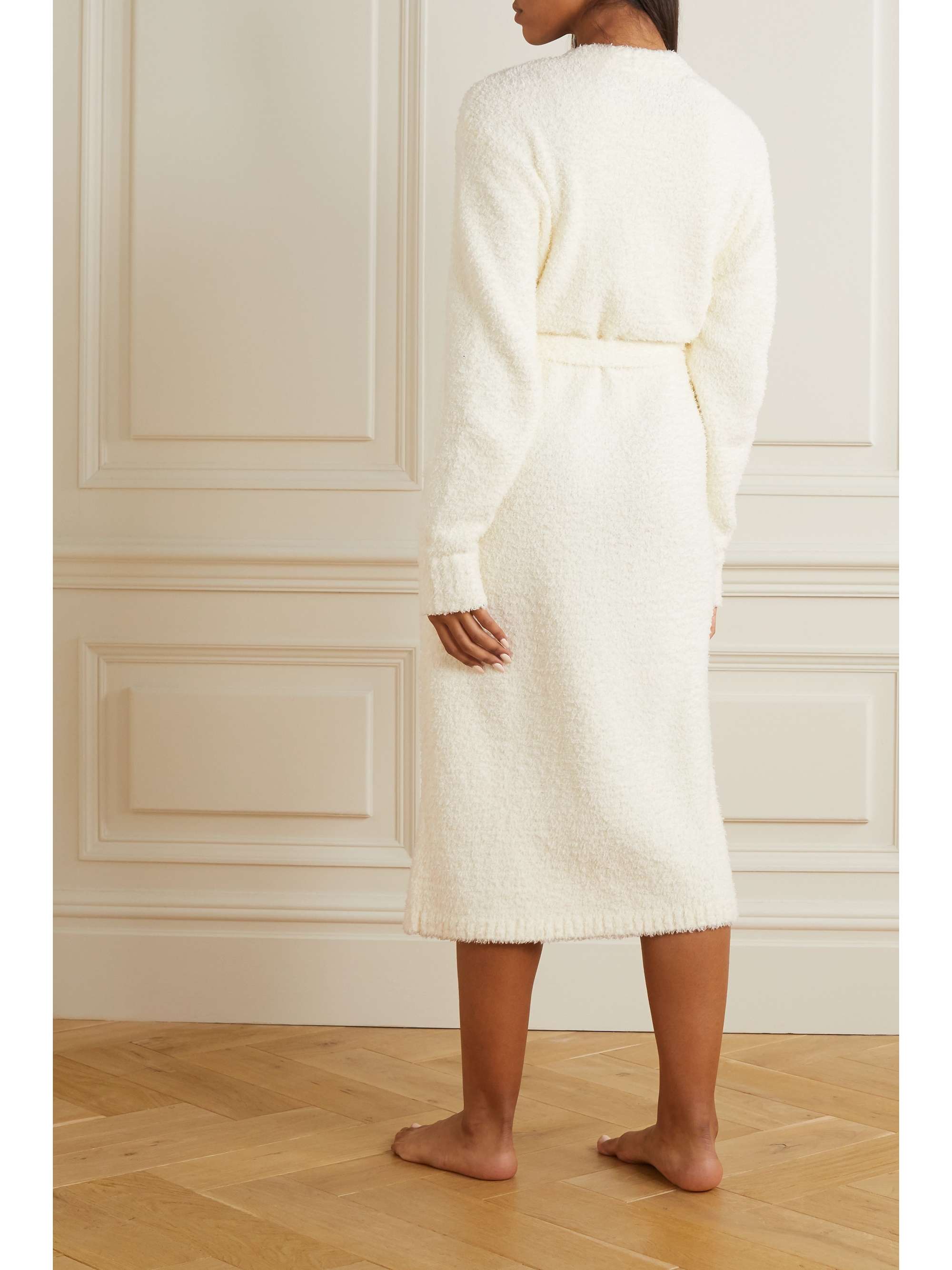 Cozy Knit bouclé robe - Bone | SKIMS 