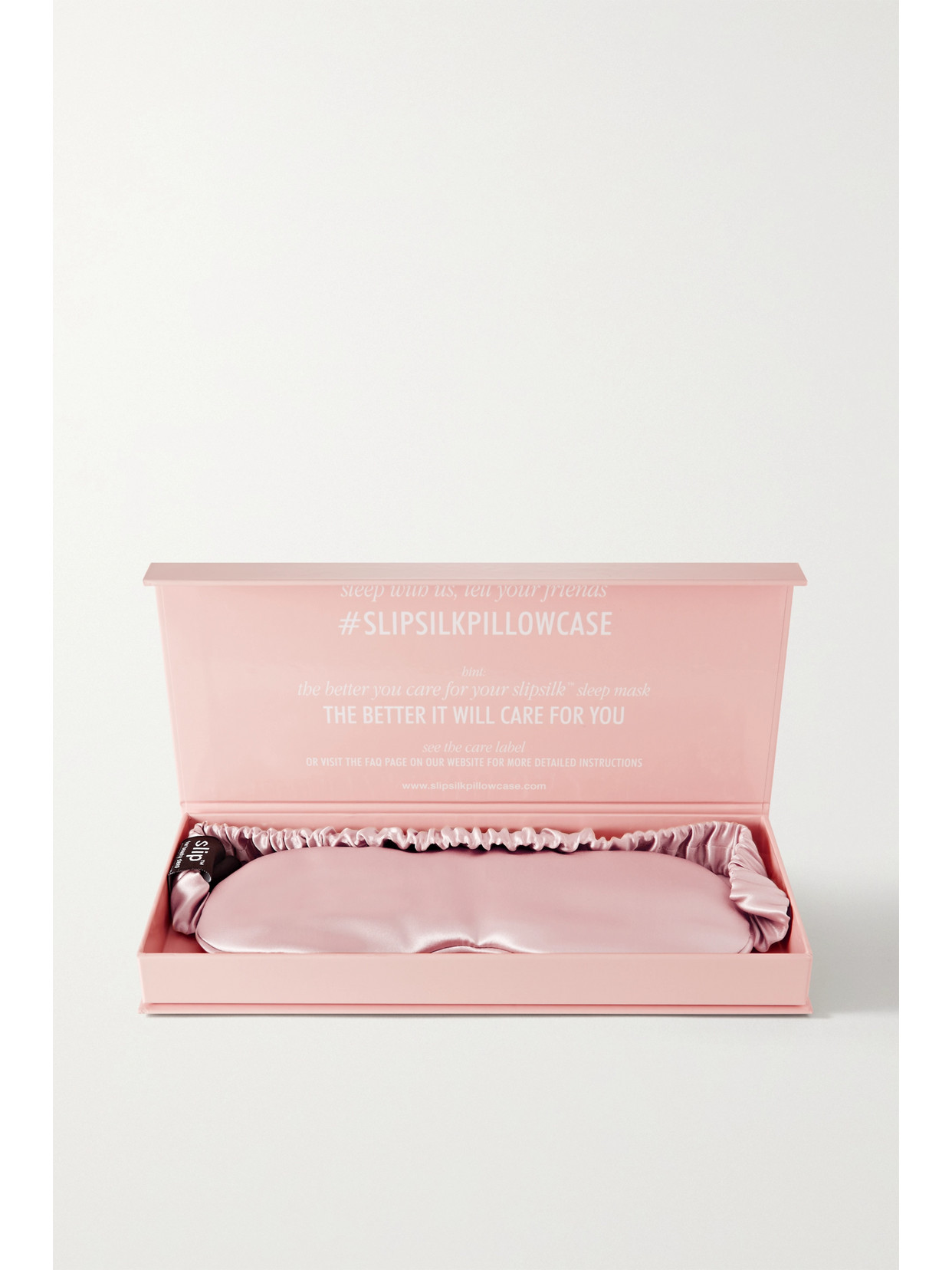 Slip Silk Sleepmask Pink In Pink