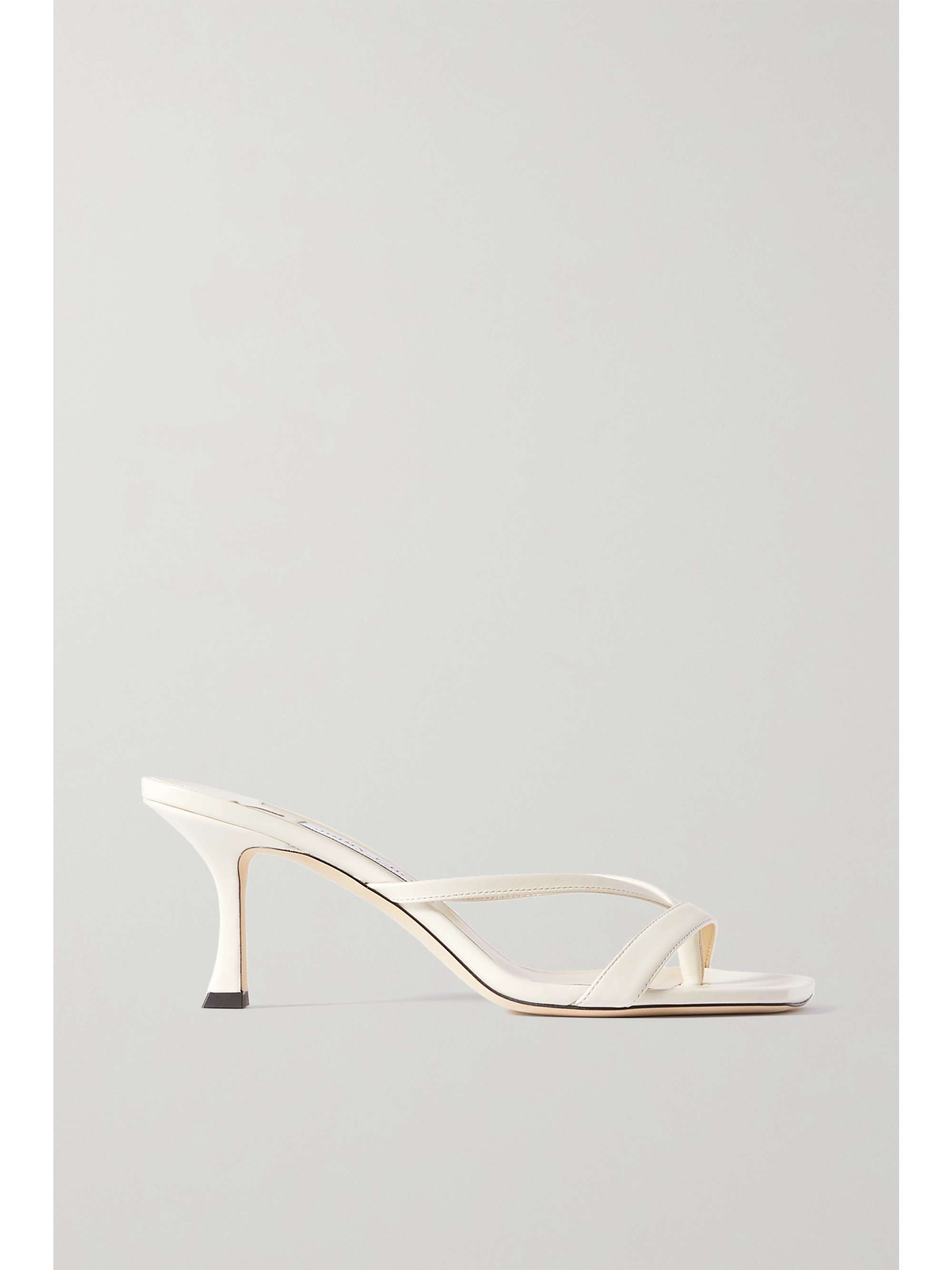 jimmy choo white sandals