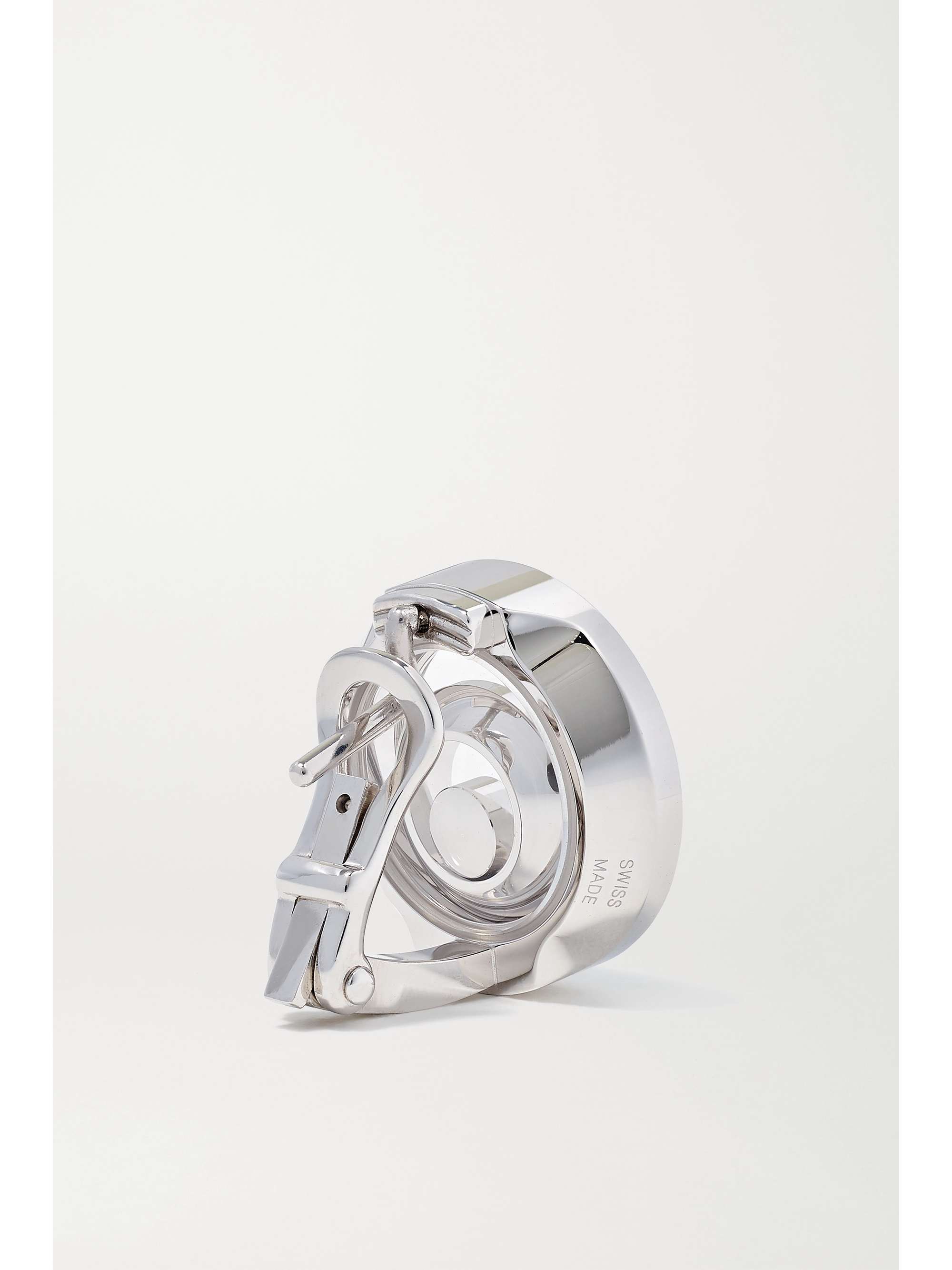 CHOPARD Happy Spirit 18-karat white gold diamond earrings