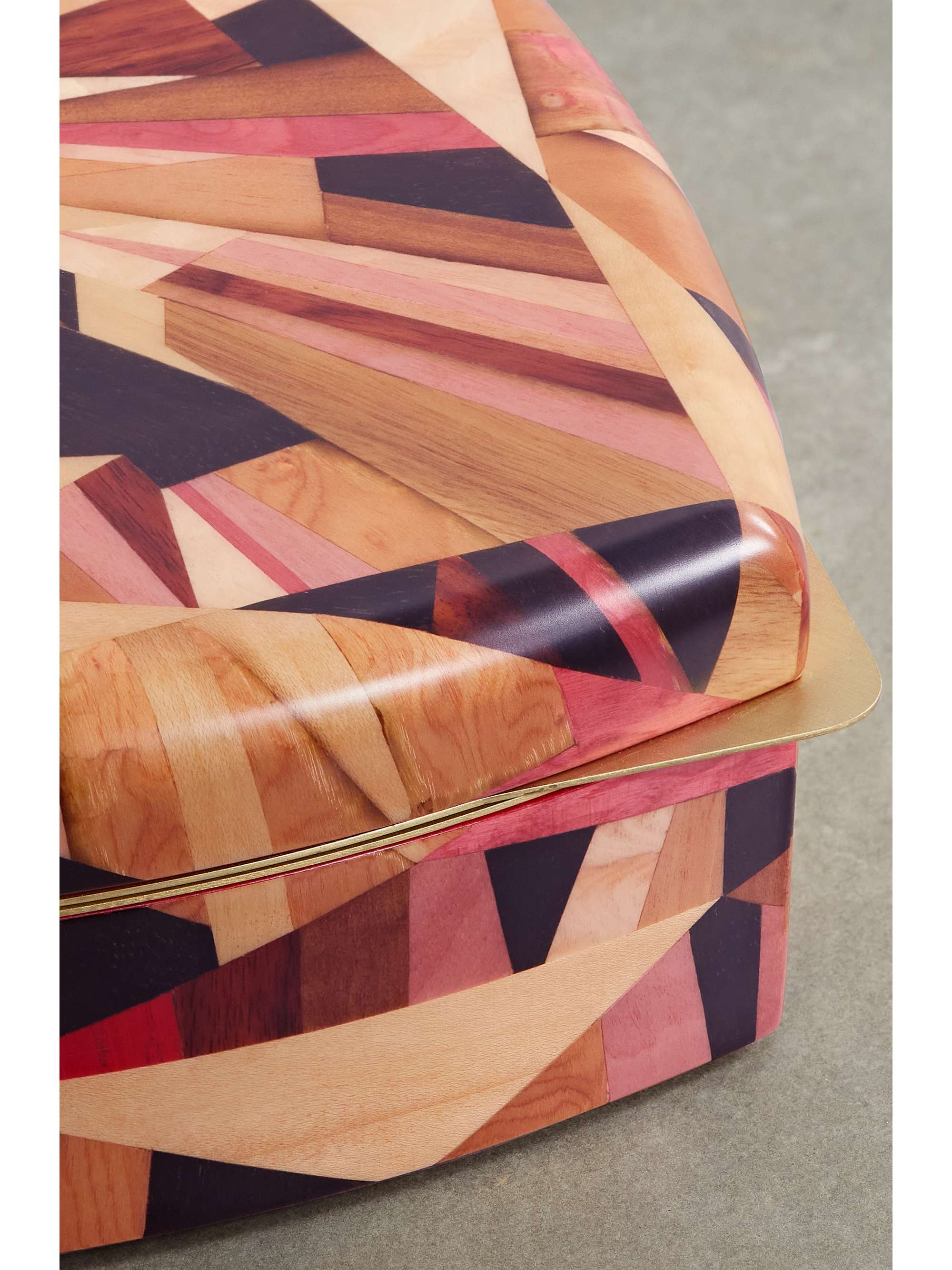 SILVIA FURMANOVICH Marquetry wood jewelry box