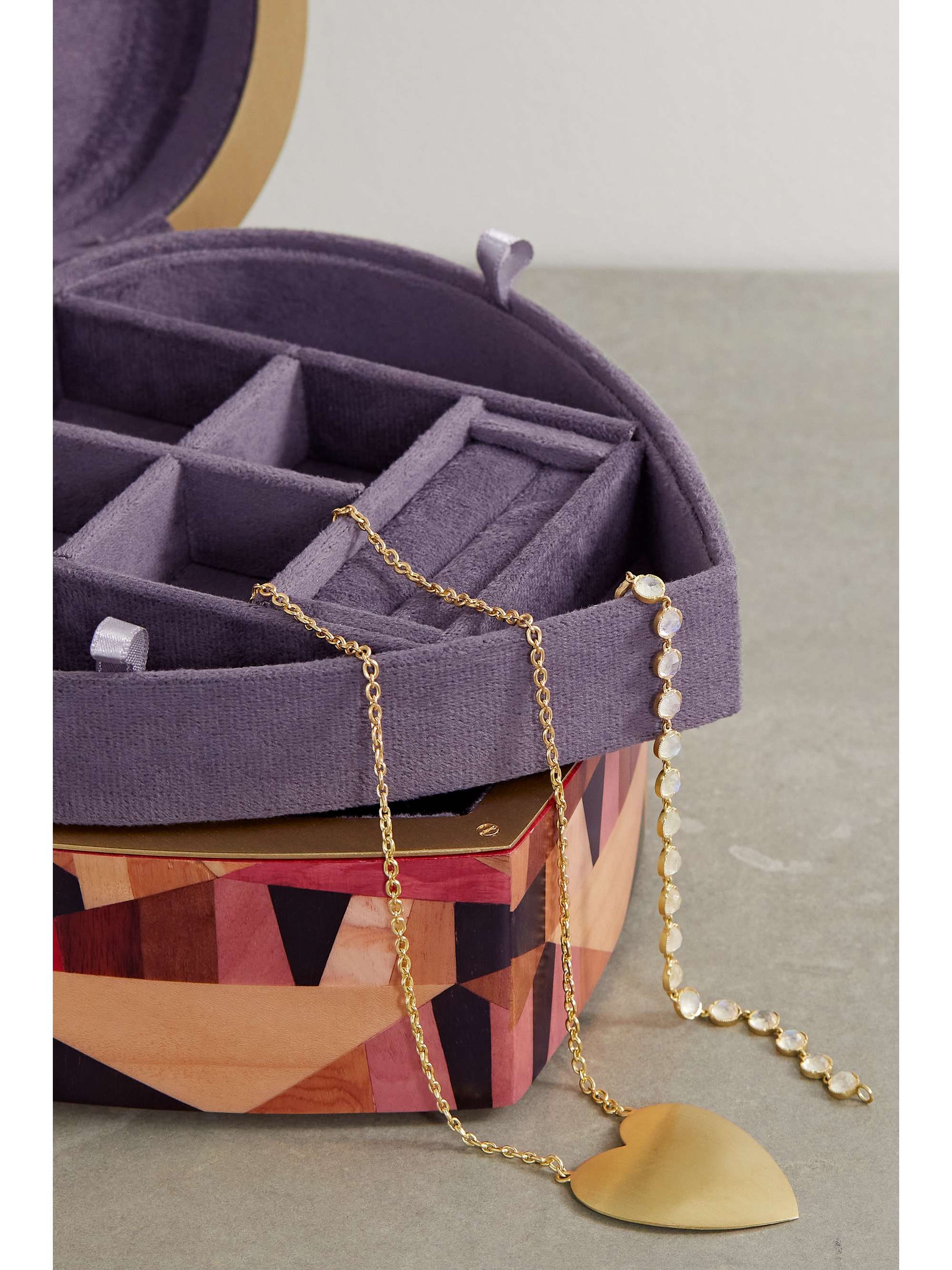SILVIA FURMANOVICH Marquetry wood jewelry box