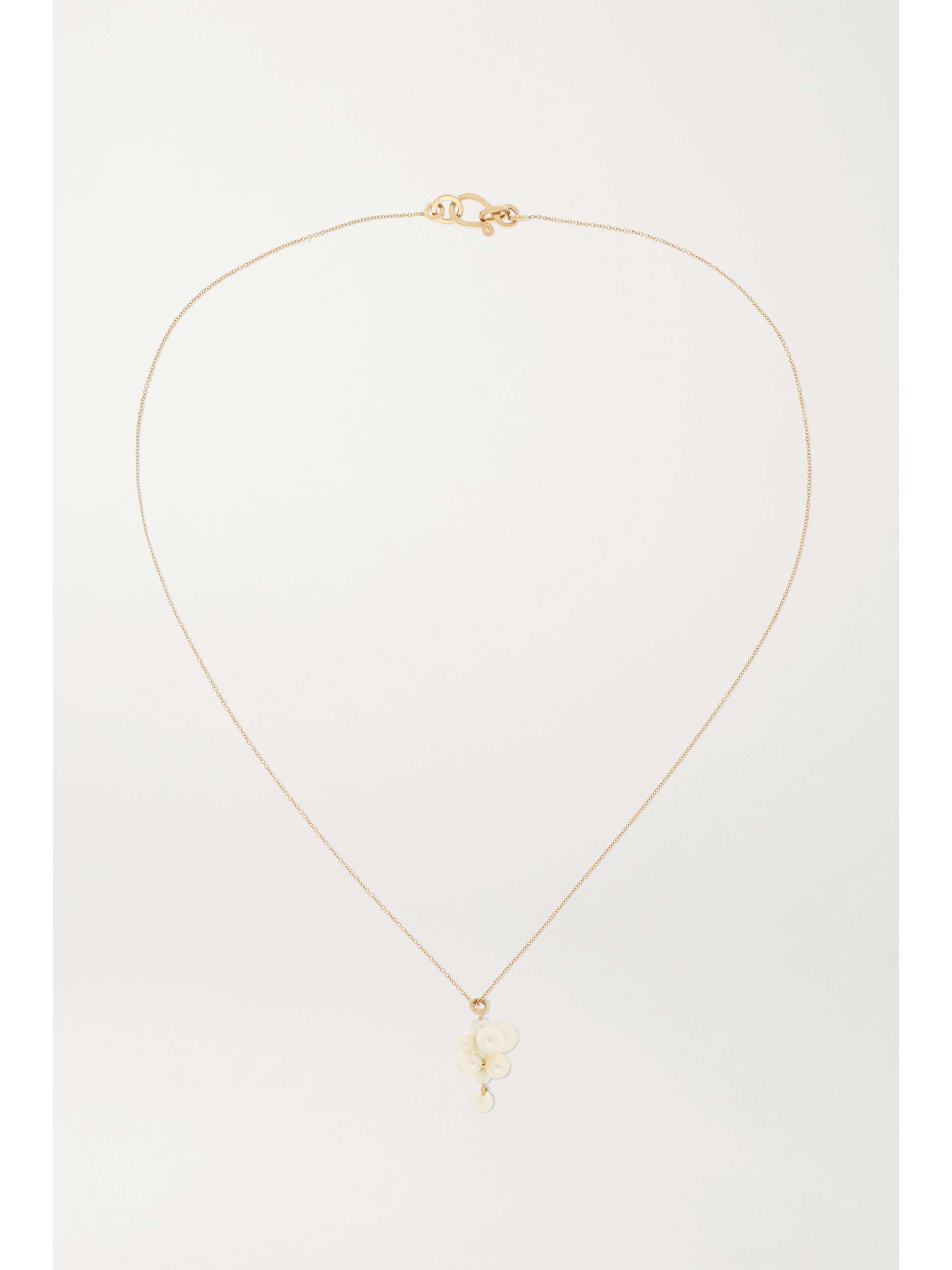 Gold Celli Chaine 14-karat gold pearl 