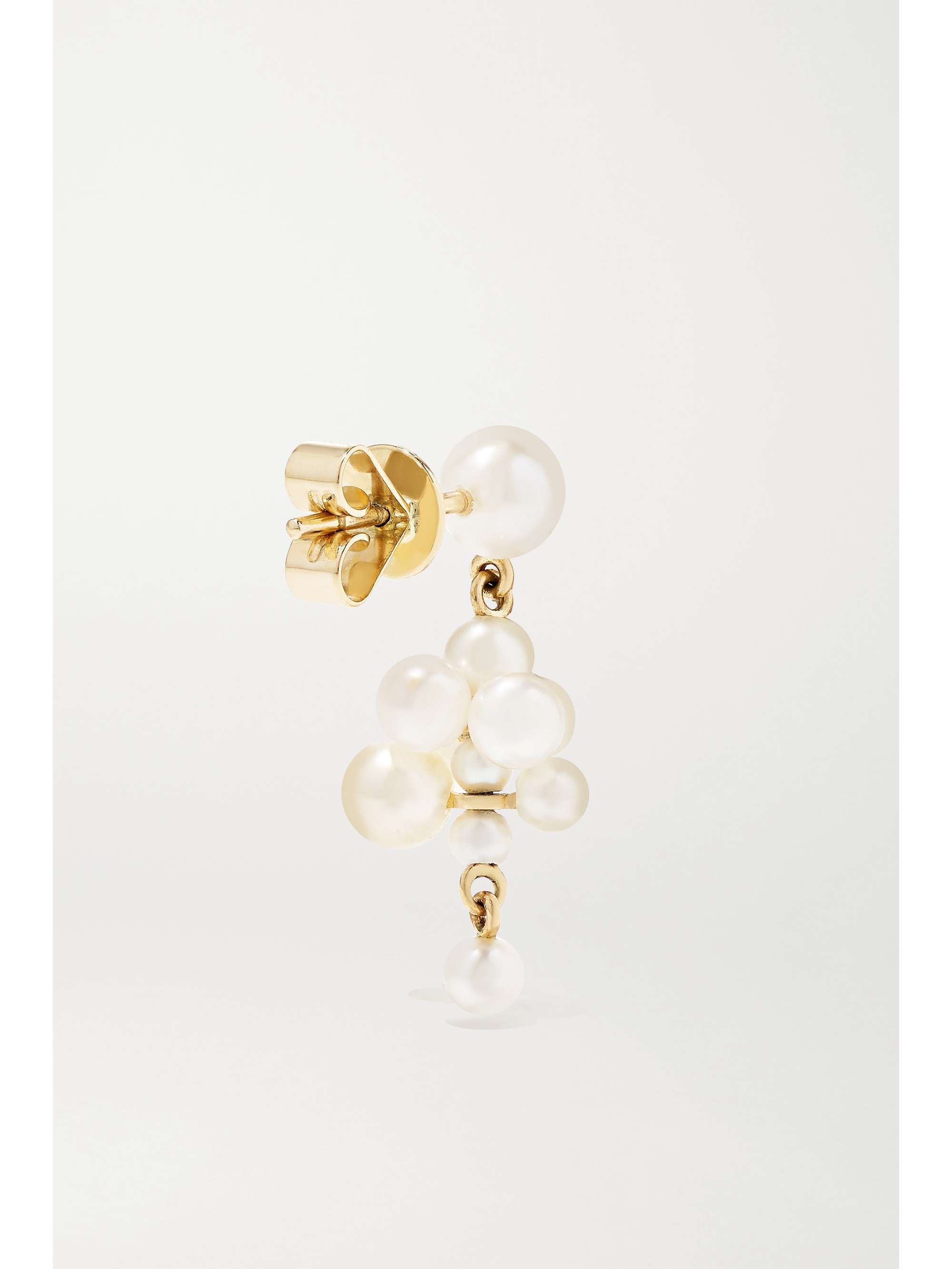 SOPHIE BILLE BRAHE Petite Celli 14-karat gold pearl earring