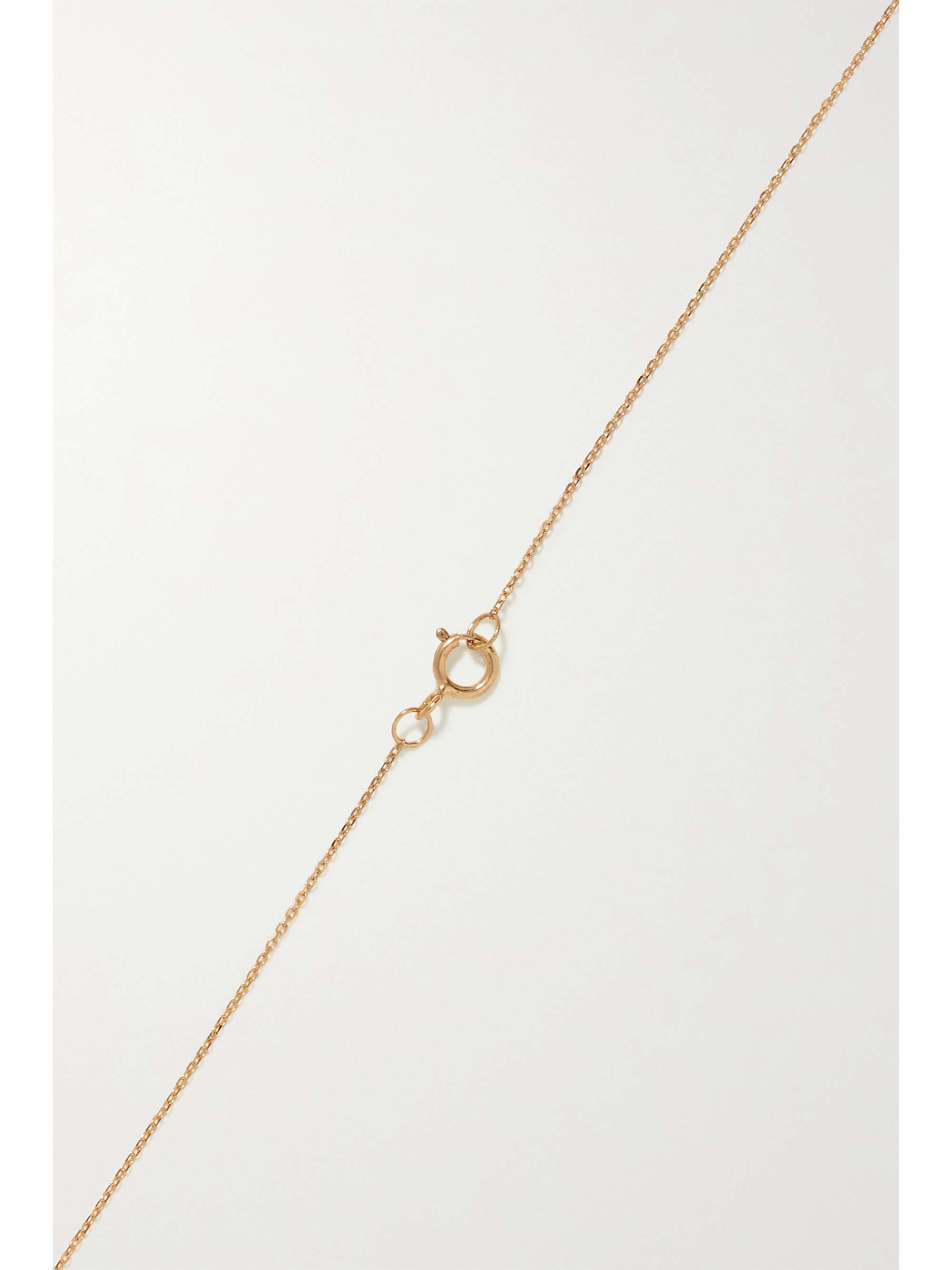 WWAKE Drift gold diamond necklace