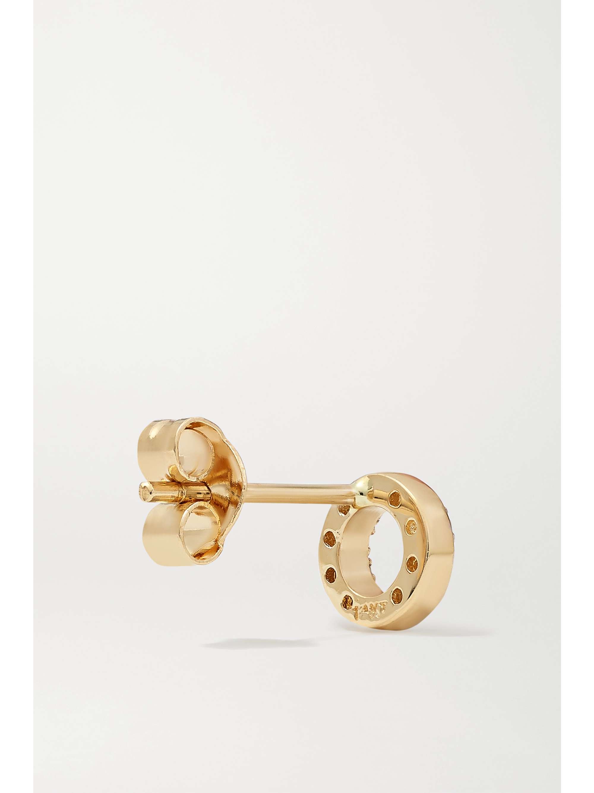 MATEO 14-karat gold diamond earrings