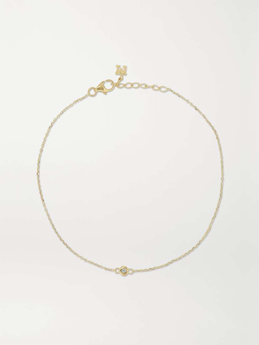 Mateo 14-karat Gold Diamond Bracelet