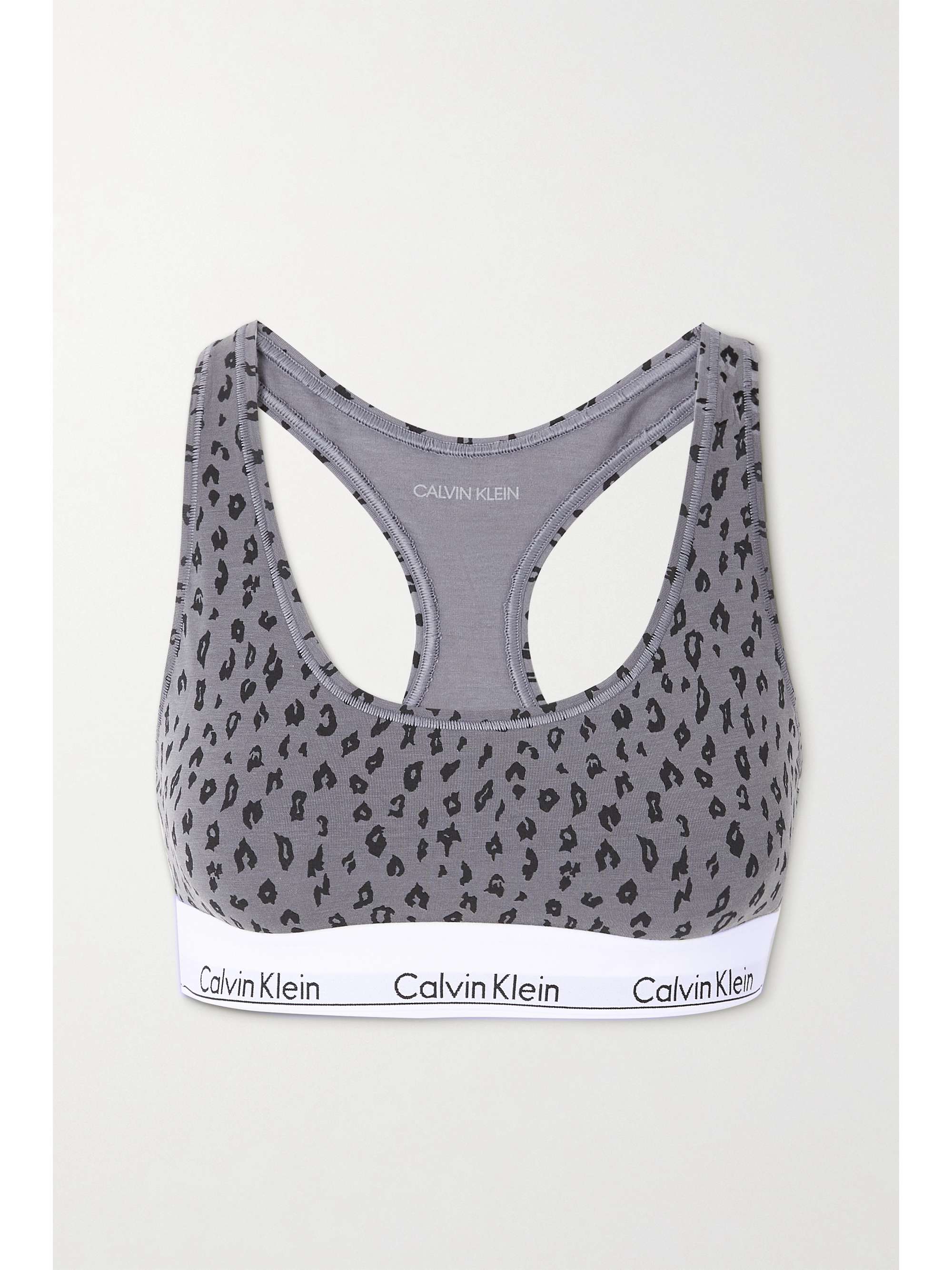 calvin klein leopard bra