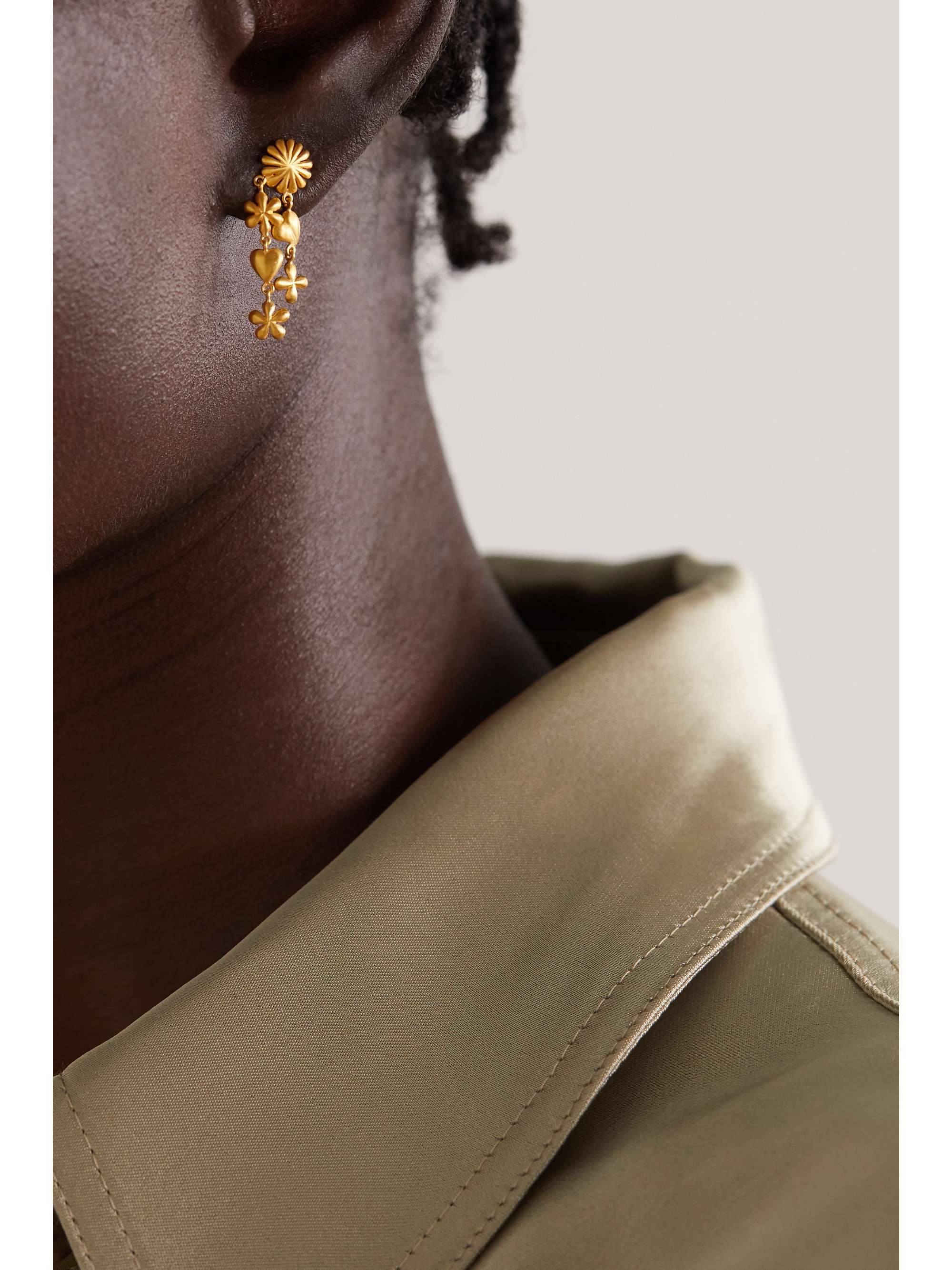 PIPPA SMALL 18-karat gold earrings