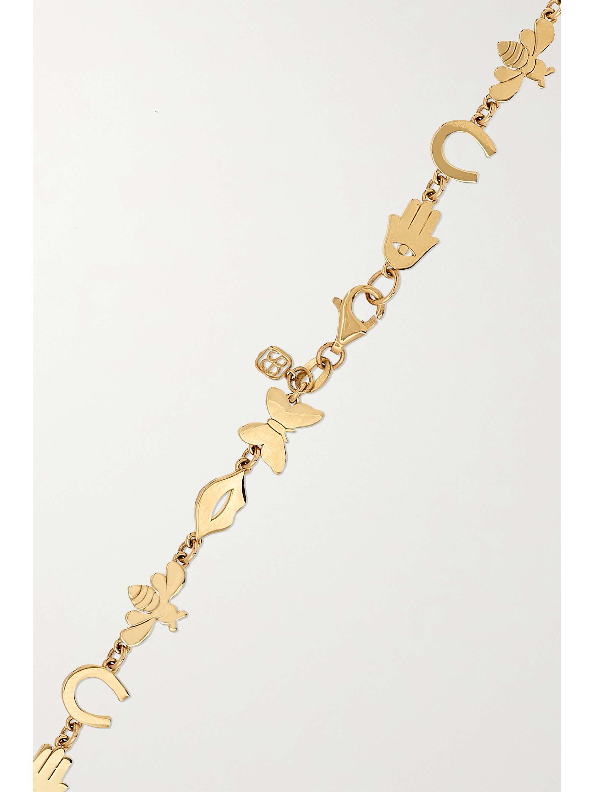 SYDNEY EVAN Tiny Pure 14-karat gold necklace