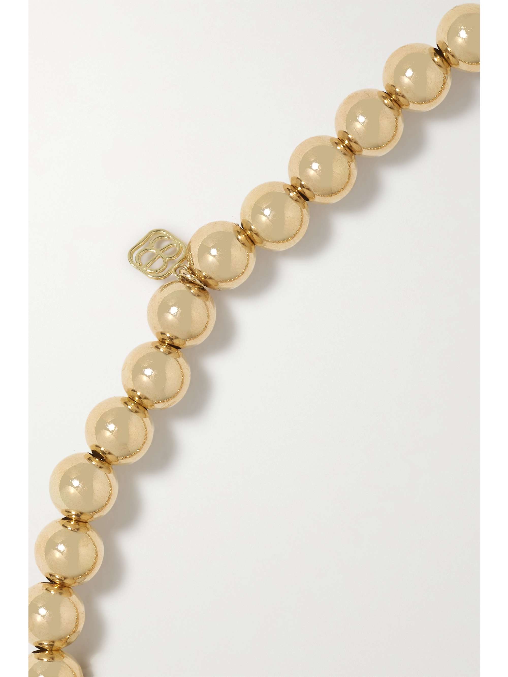 SYDNEY EVAN Small Love 14-karat gold diamond bracelet